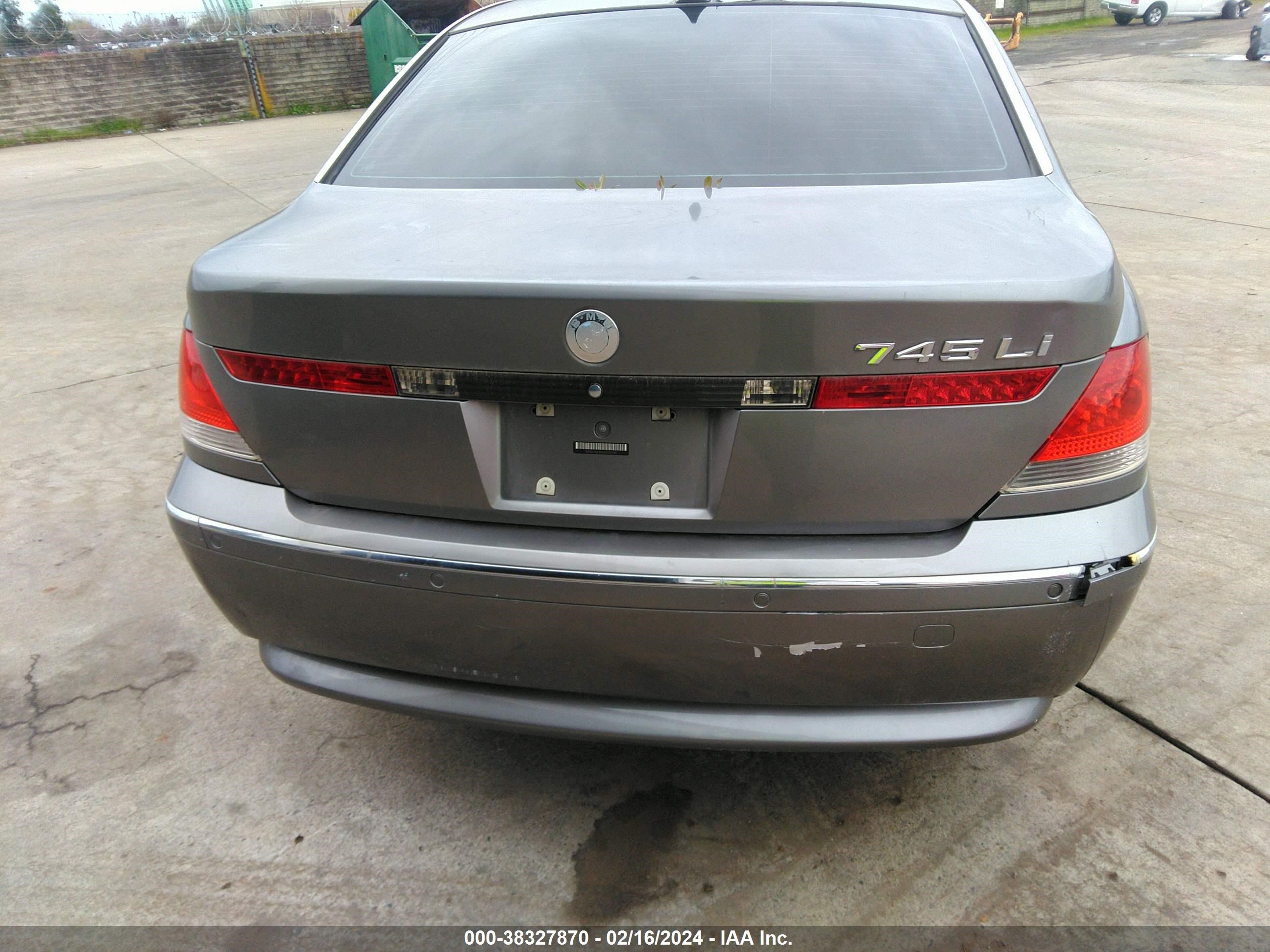 Photo 15 VIN: WBAGN63544DS52940 - BMW 7ER 