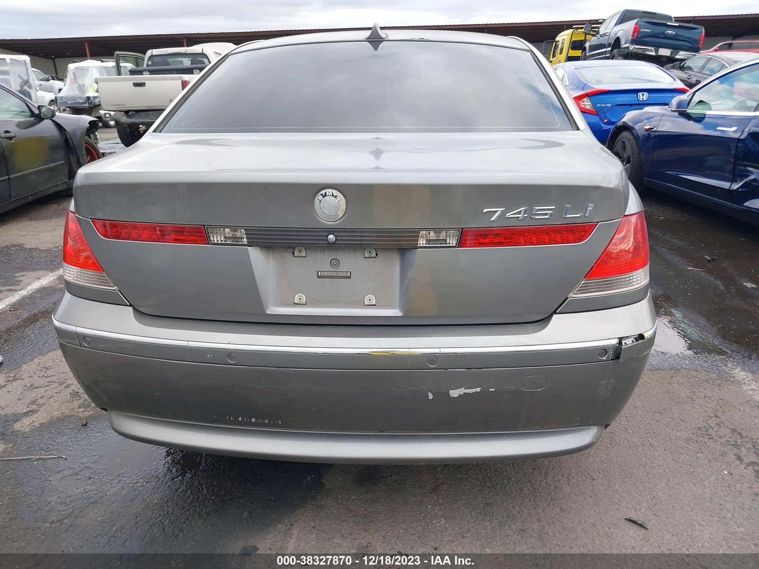 Photo 5 VIN: WBAGN63544DS52940 - BMW 7ER 