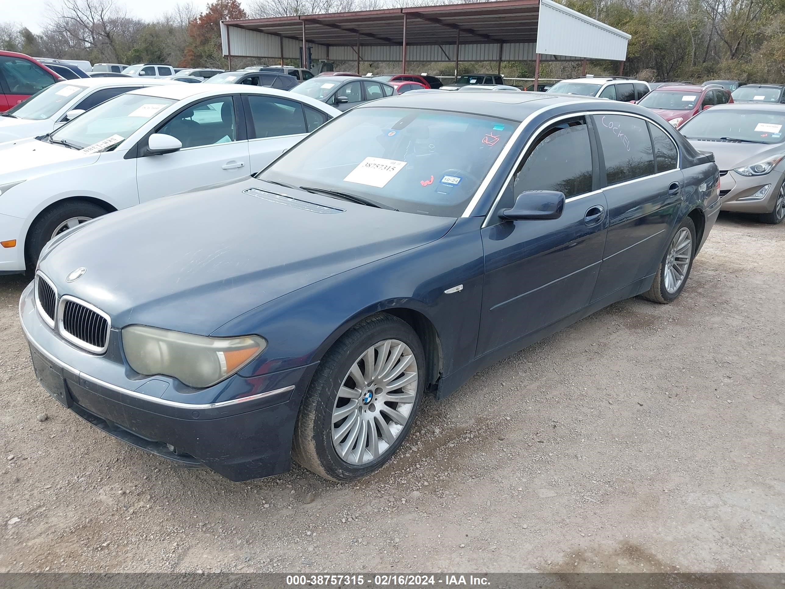 Photo 1 VIN: WBAGN63574DS53399 - BMW 7ER 