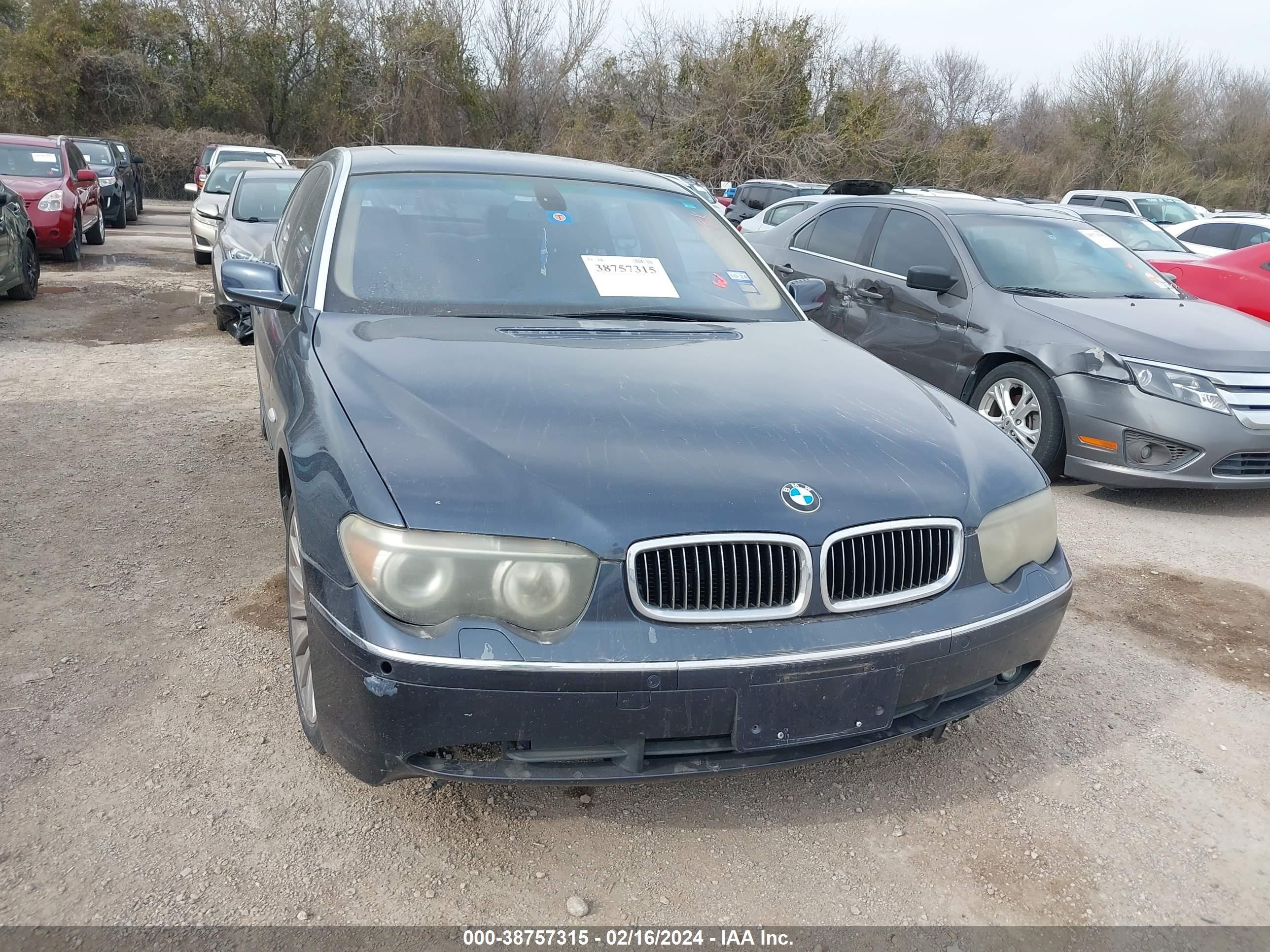 Photo 5 VIN: WBAGN63574DS53399 - BMW 7ER 