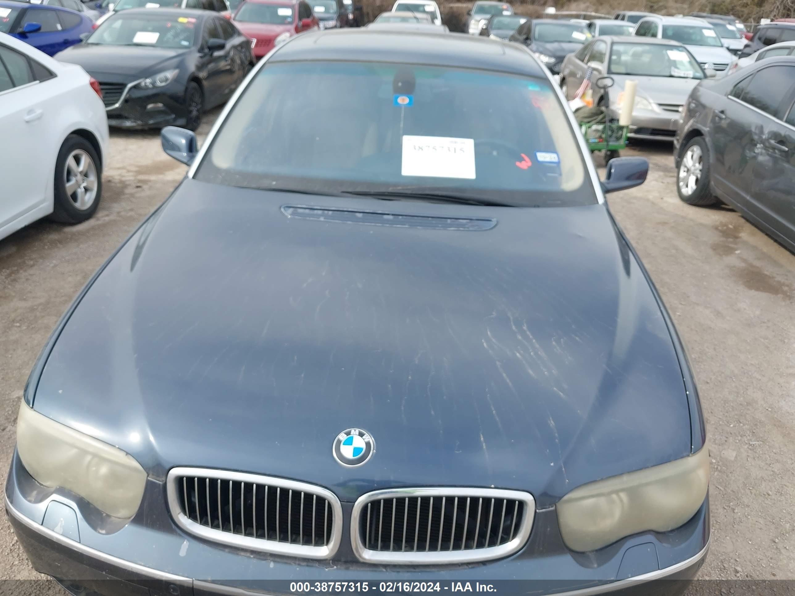 Photo 9 VIN: WBAGN63574DS53399 - BMW 7ER 