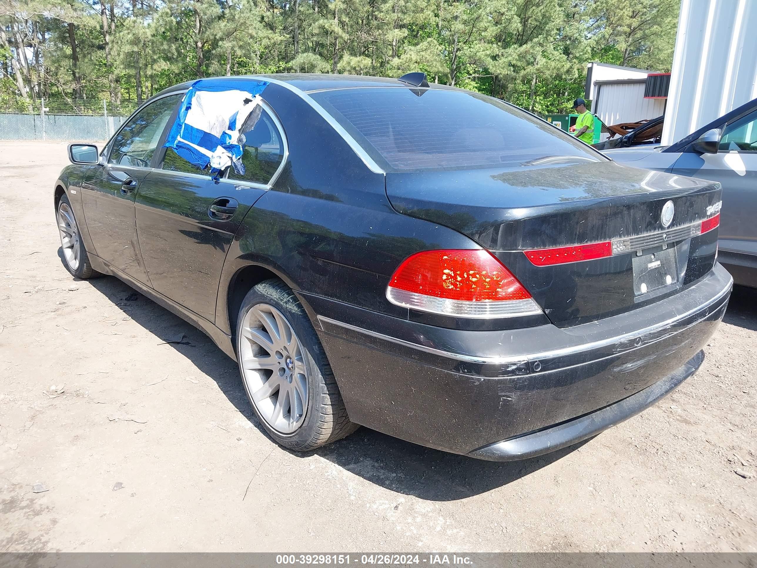 Photo 2 VIN: WBAGN63574DS54889 - BMW 7ER 