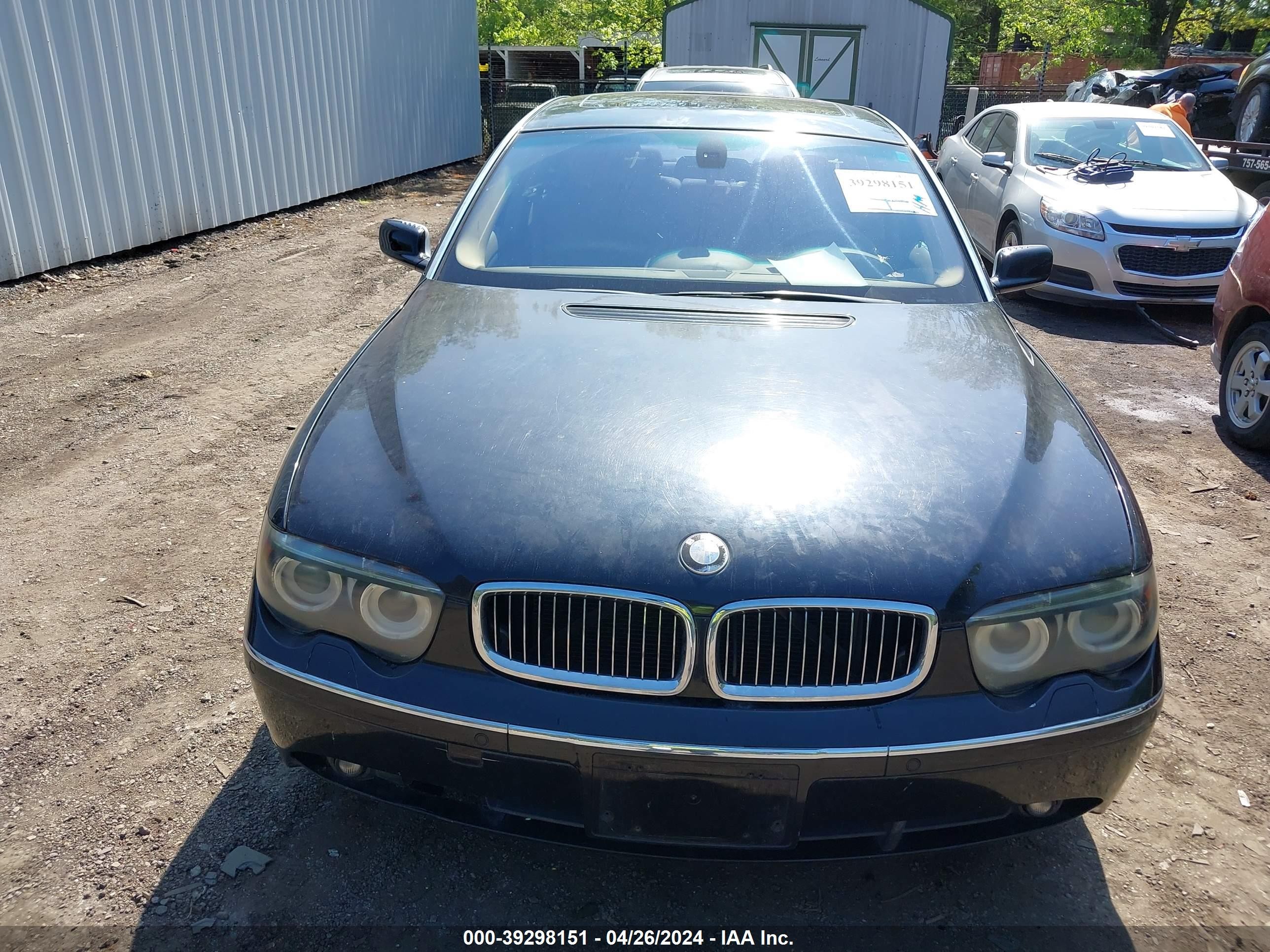 Photo 5 VIN: WBAGN63574DS54889 - BMW 7ER 