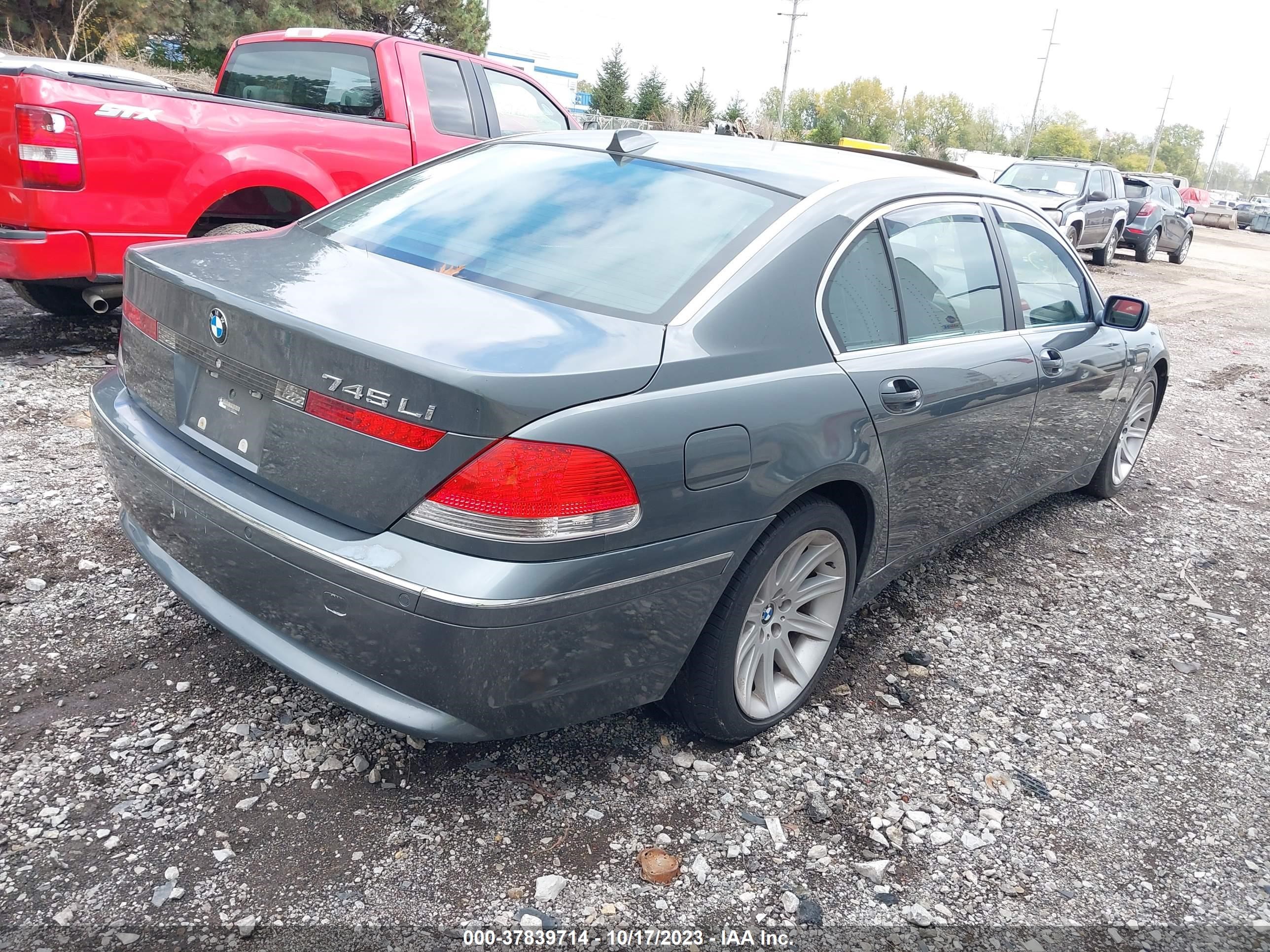 Photo 3 VIN: WBAGN63575DS59320 - BMW 7ER 