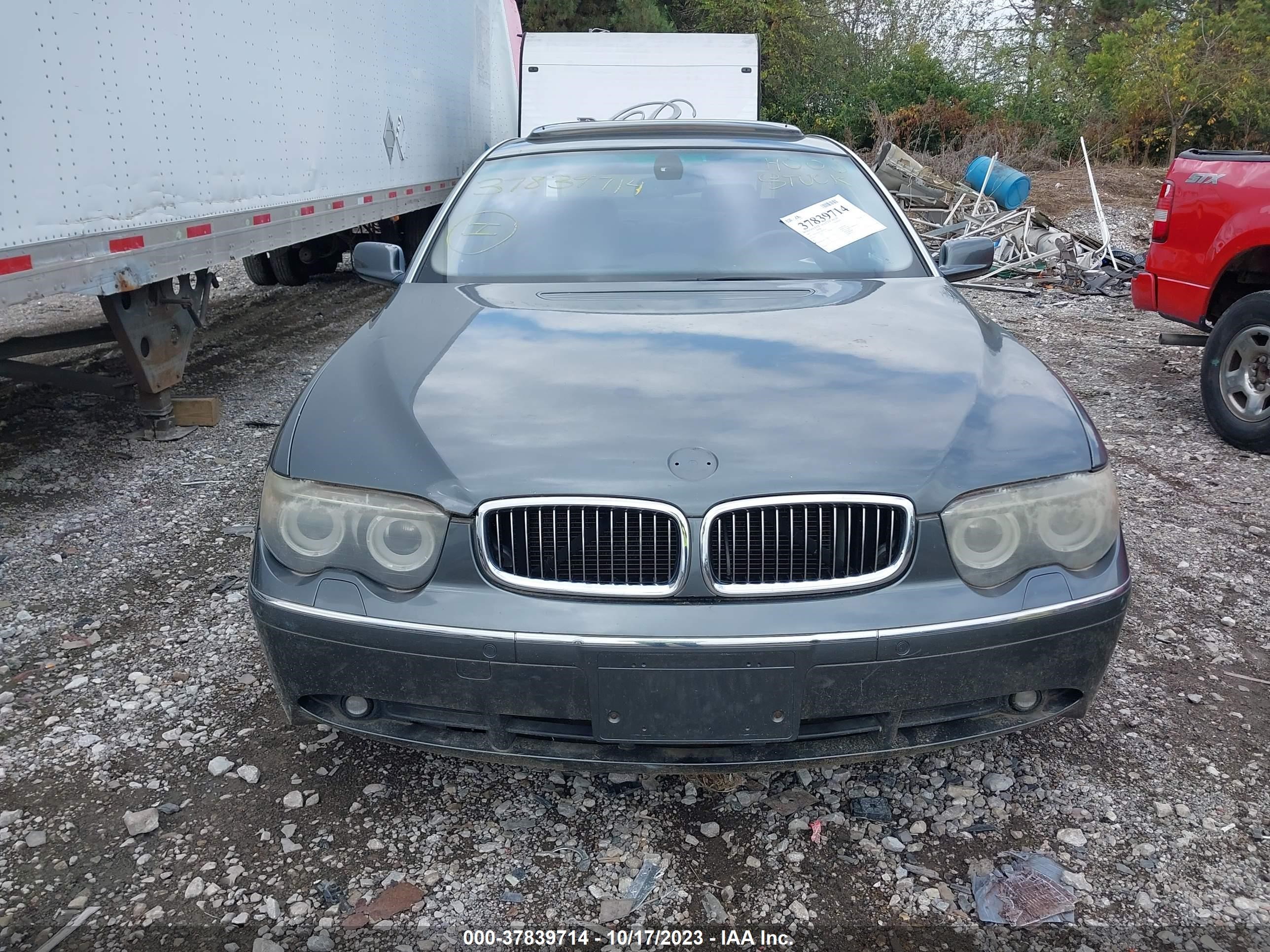 Photo 5 VIN: WBAGN63575DS59320 - BMW 7ER 