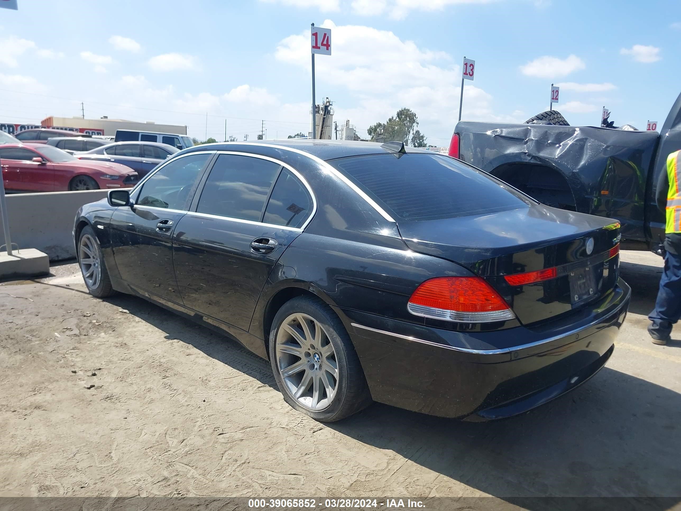 Photo 2 VIN: WBAGN63584DS52665 - BMW 7ER 