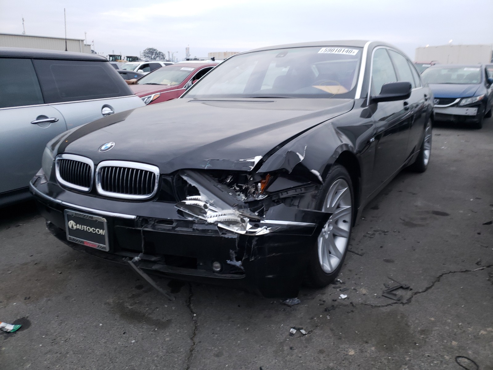 Photo 1 VIN: WBAGN83473DK10201 - BMW 760 LI 