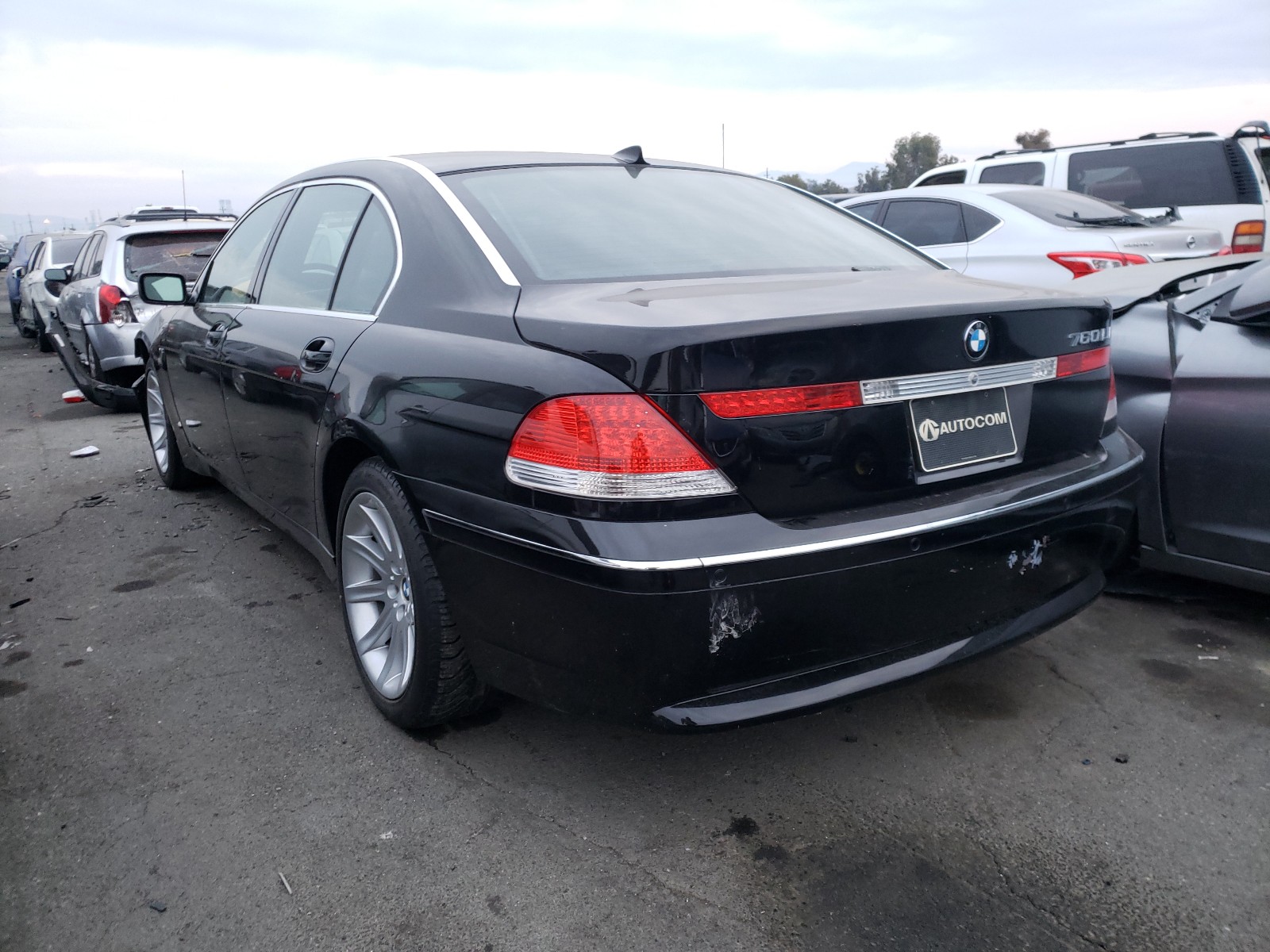 Photo 2 VIN: WBAGN83473DK10201 - BMW 760 LI 