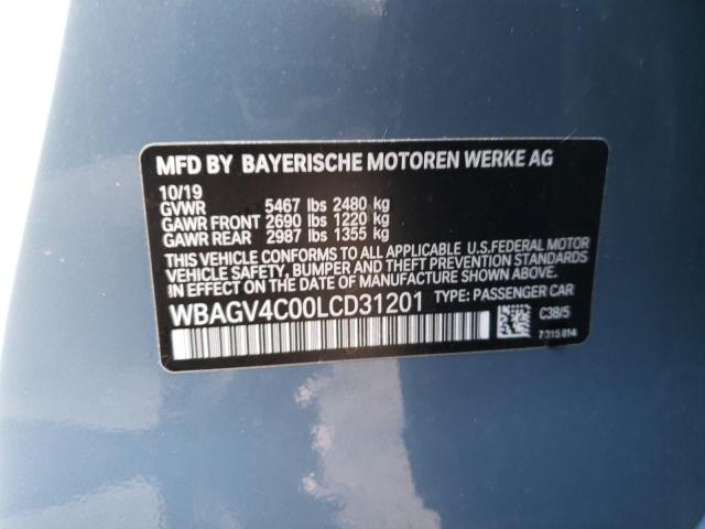 Photo 11 VIN: WBAGV4C00LCD31201 - BMW 840XI 