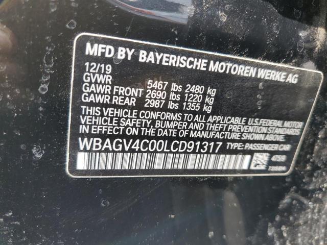 Photo 11 VIN: WBAGV4C00LCD91317 - BMW 8 SERIES 