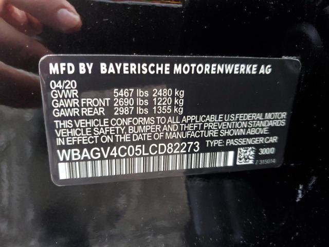 Photo 11 VIN: WBAGV4C05LCD71158 - BMW 8 SERIES 