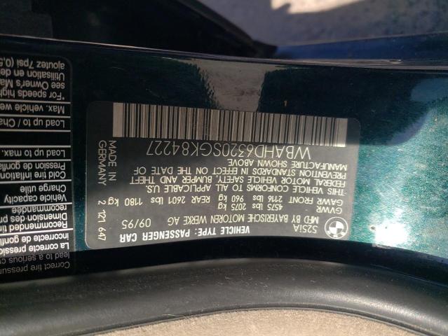 Photo 11 VIN: WBAHD6320SGK84227 - BMW 525 I AUTO 