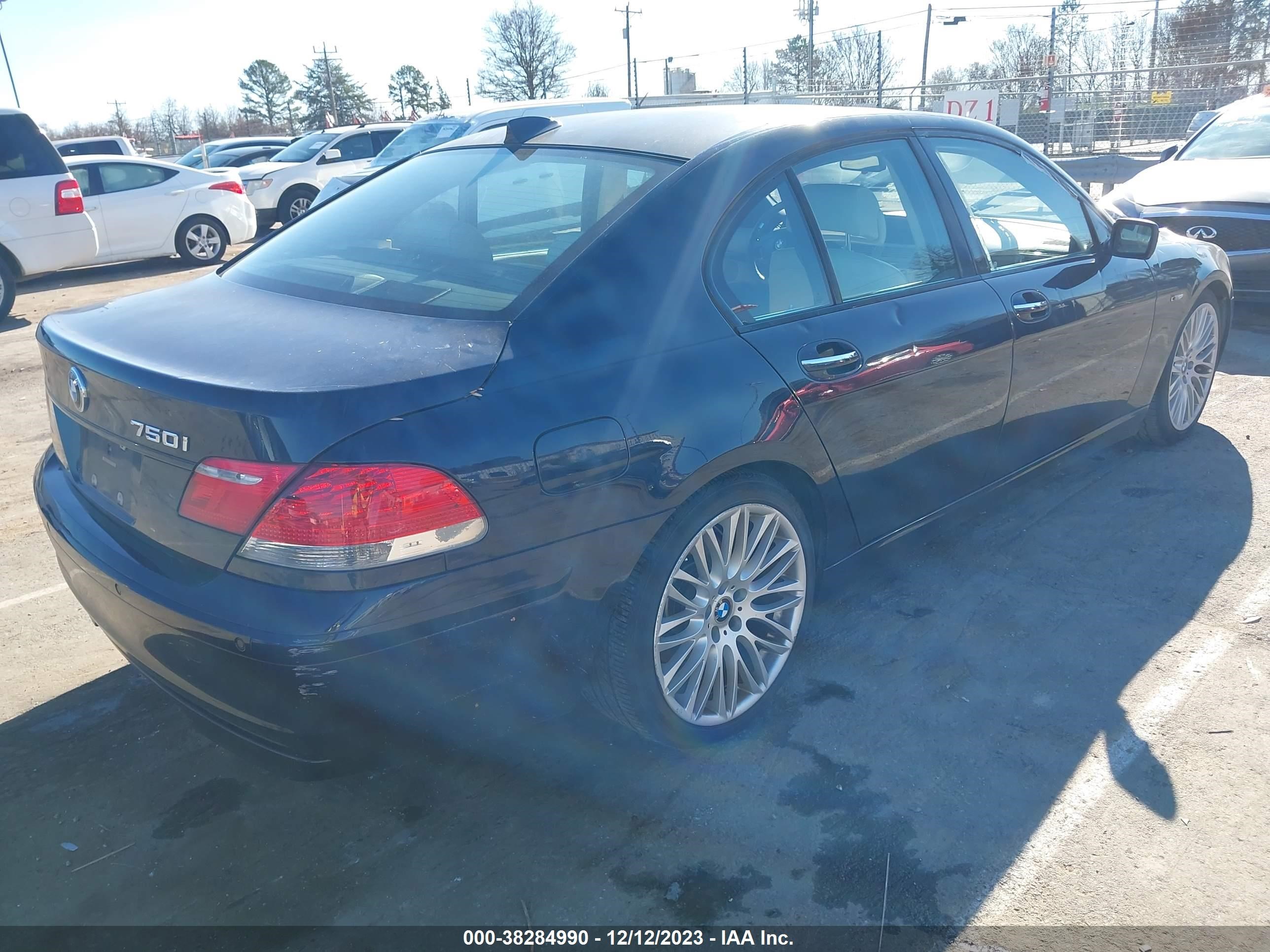 Photo 3 VIN: WBAHL83508DT13521 - BMW 7ER 