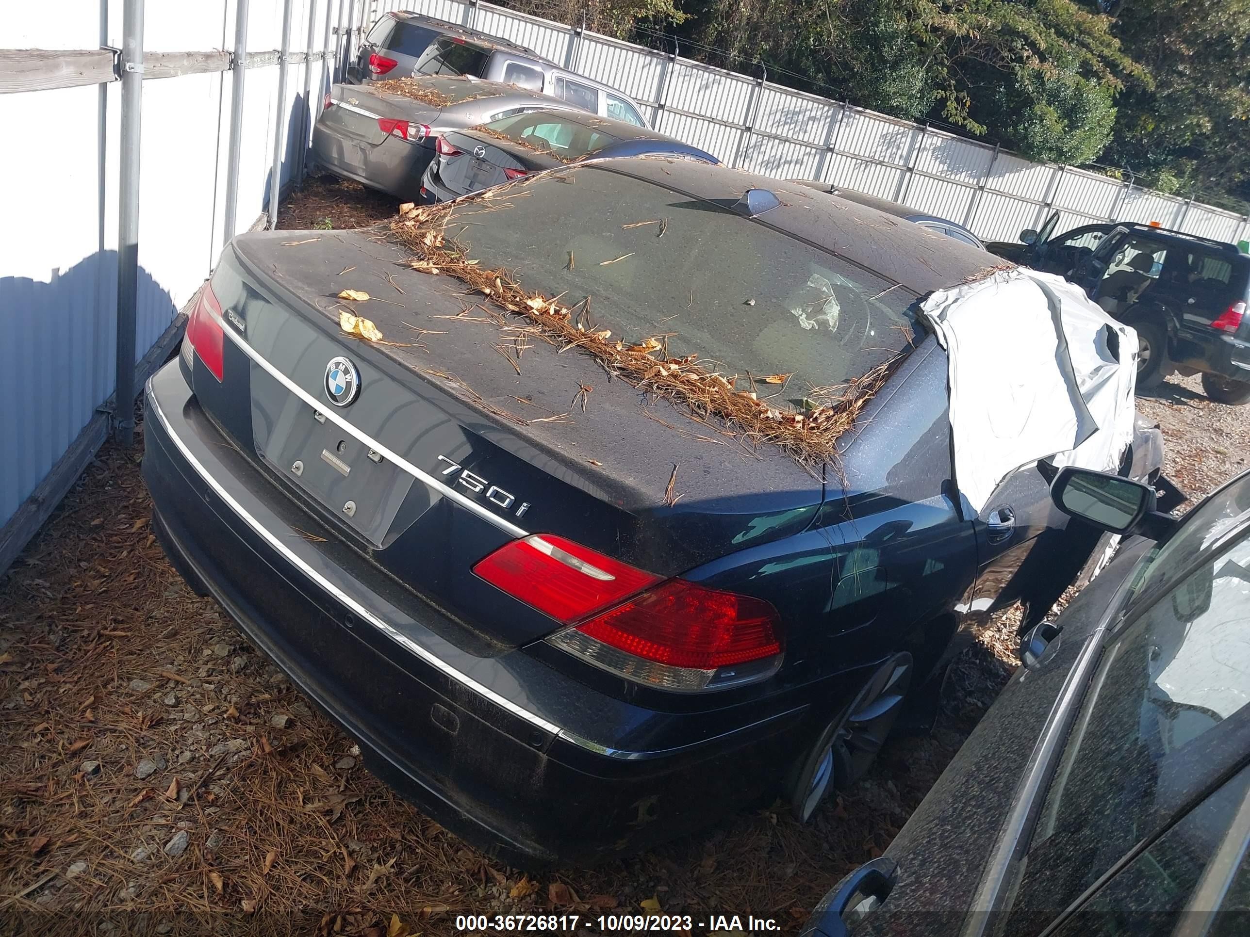 Photo 3 VIN: WBAHL83508DT13681 - BMW 7ER 