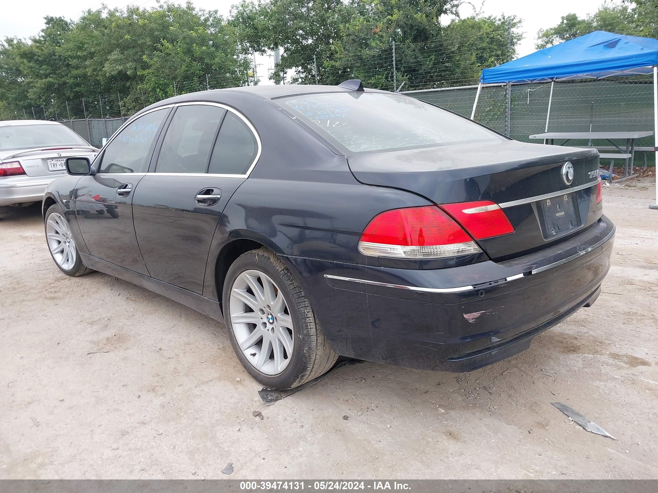 Photo 3 VIN: WBAHL83516DT03576 - BMW 7ER 