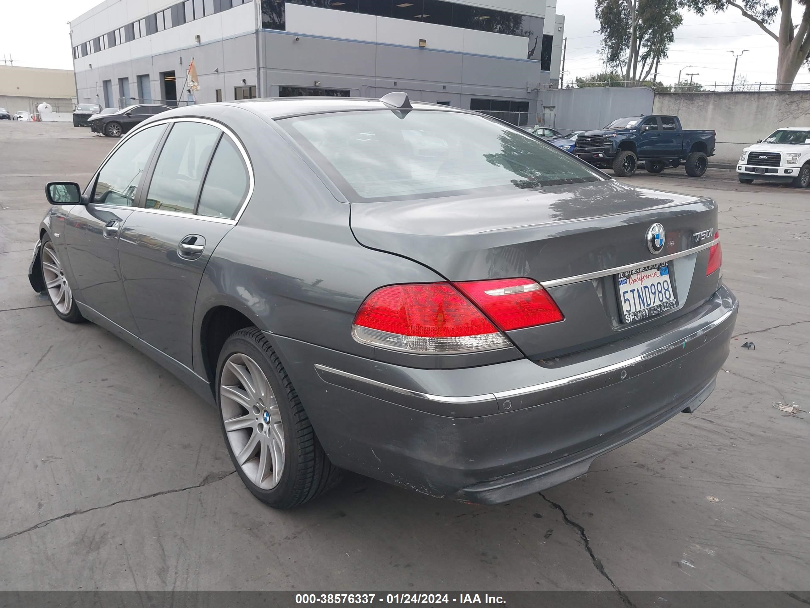 Photo 2 VIN: WBAHL83536DT04583 - BMW 7ER 