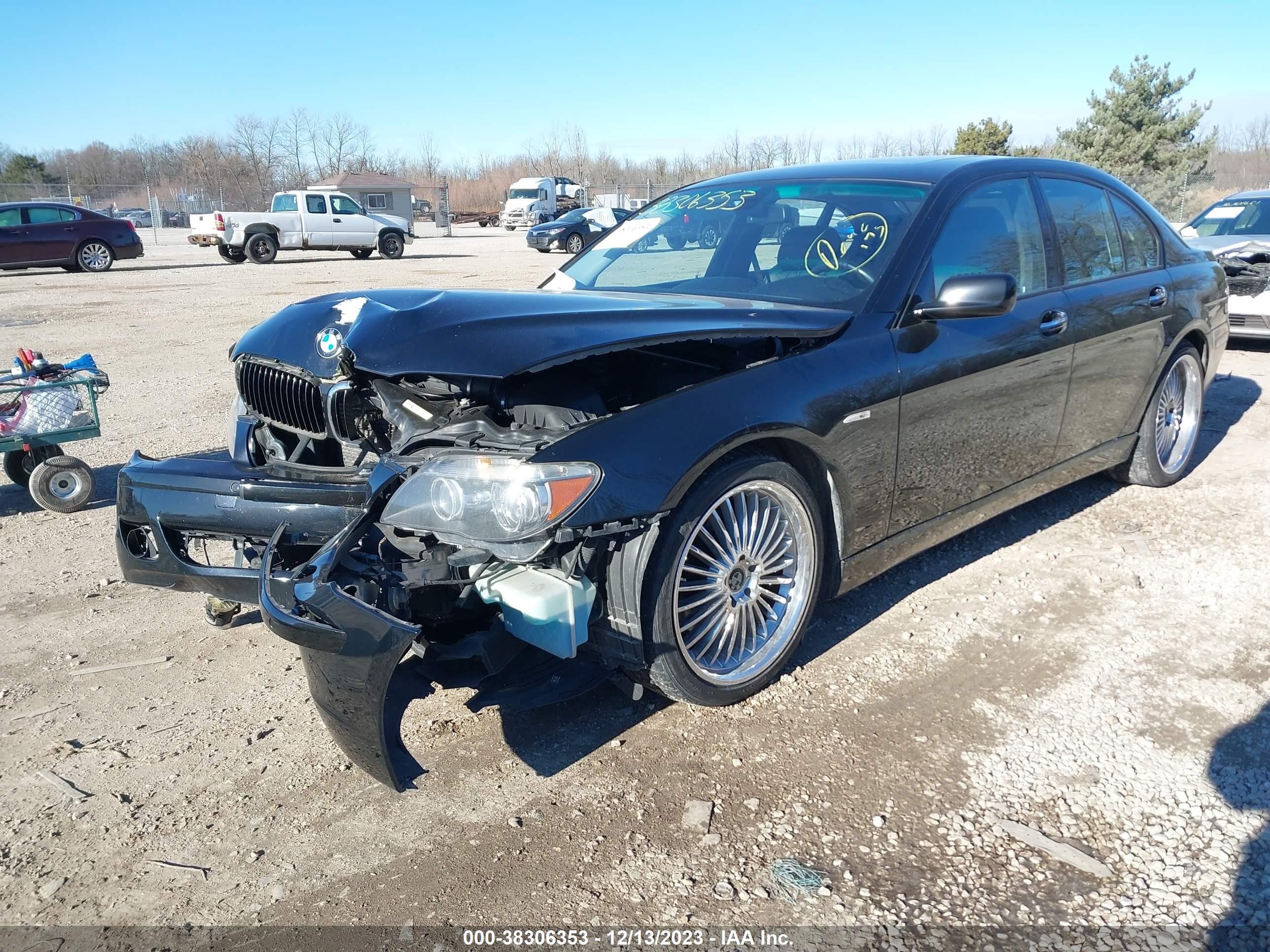 Photo 1 VIN: WBAHL83548DT12467 - BMW 7ER 