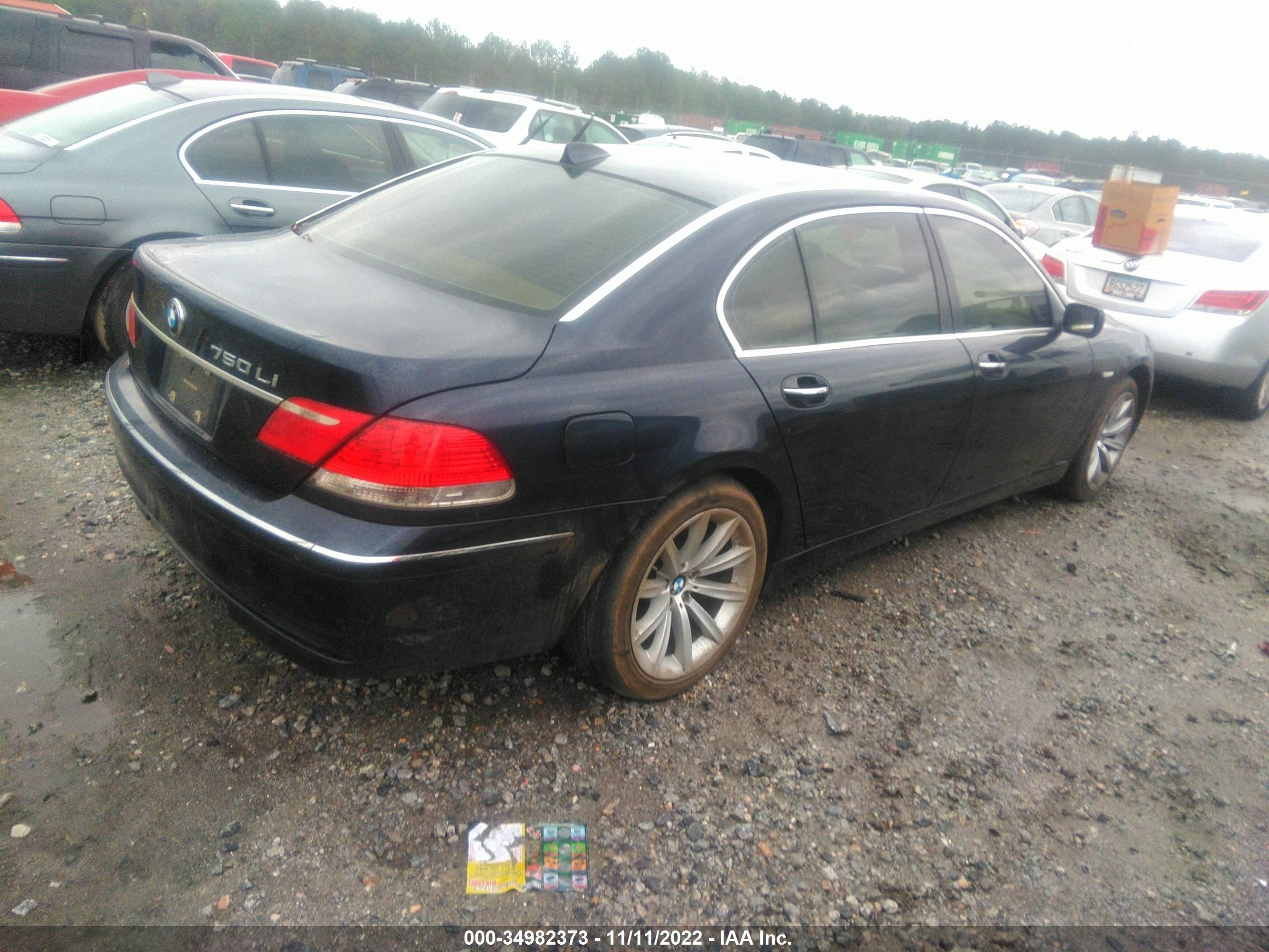 Photo 4 VIN: WBAHN83508DT87743 - BMW 7ER 