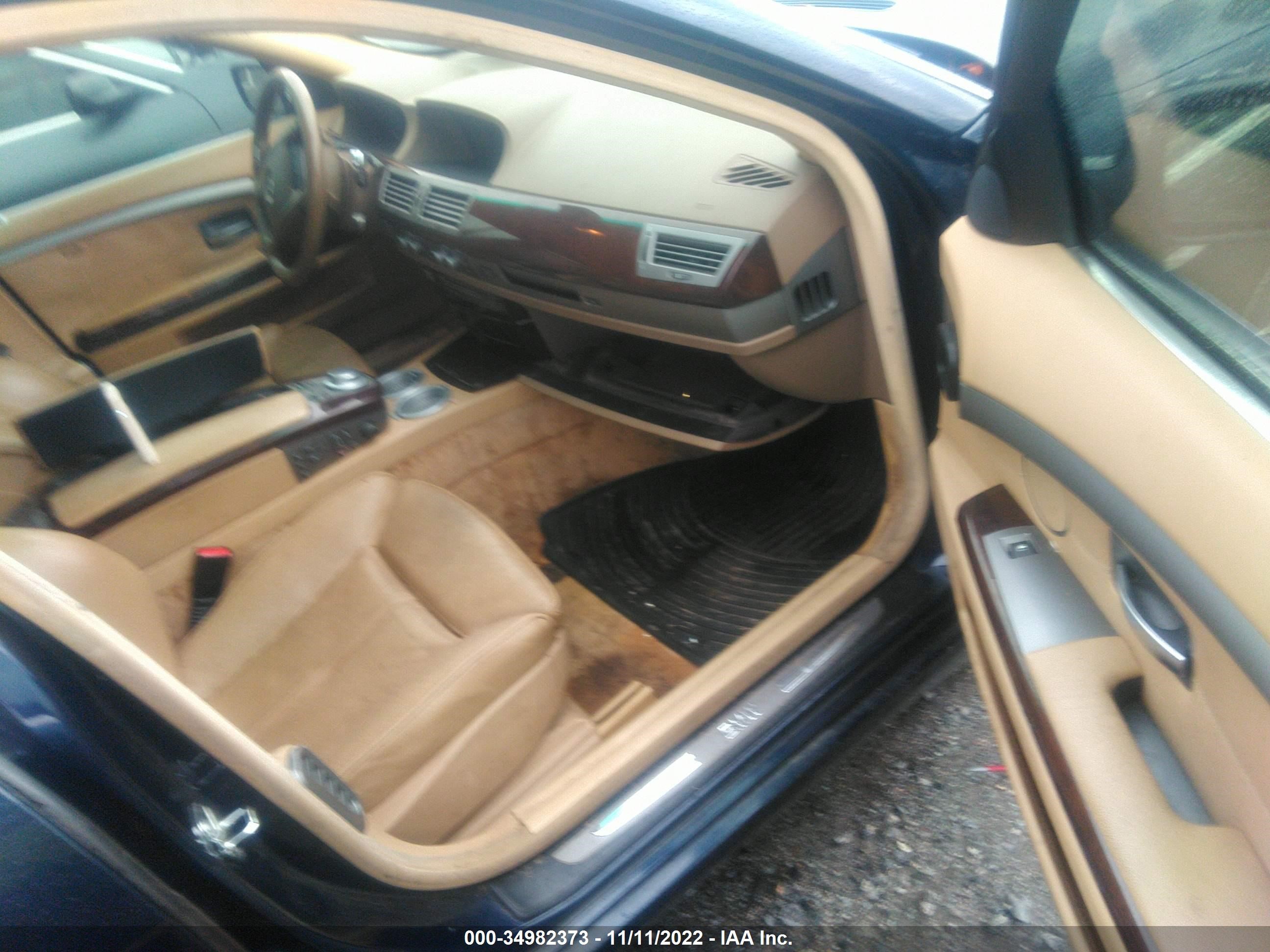 Photo 5 VIN: WBAHN83508DT87743 - BMW 7ER 