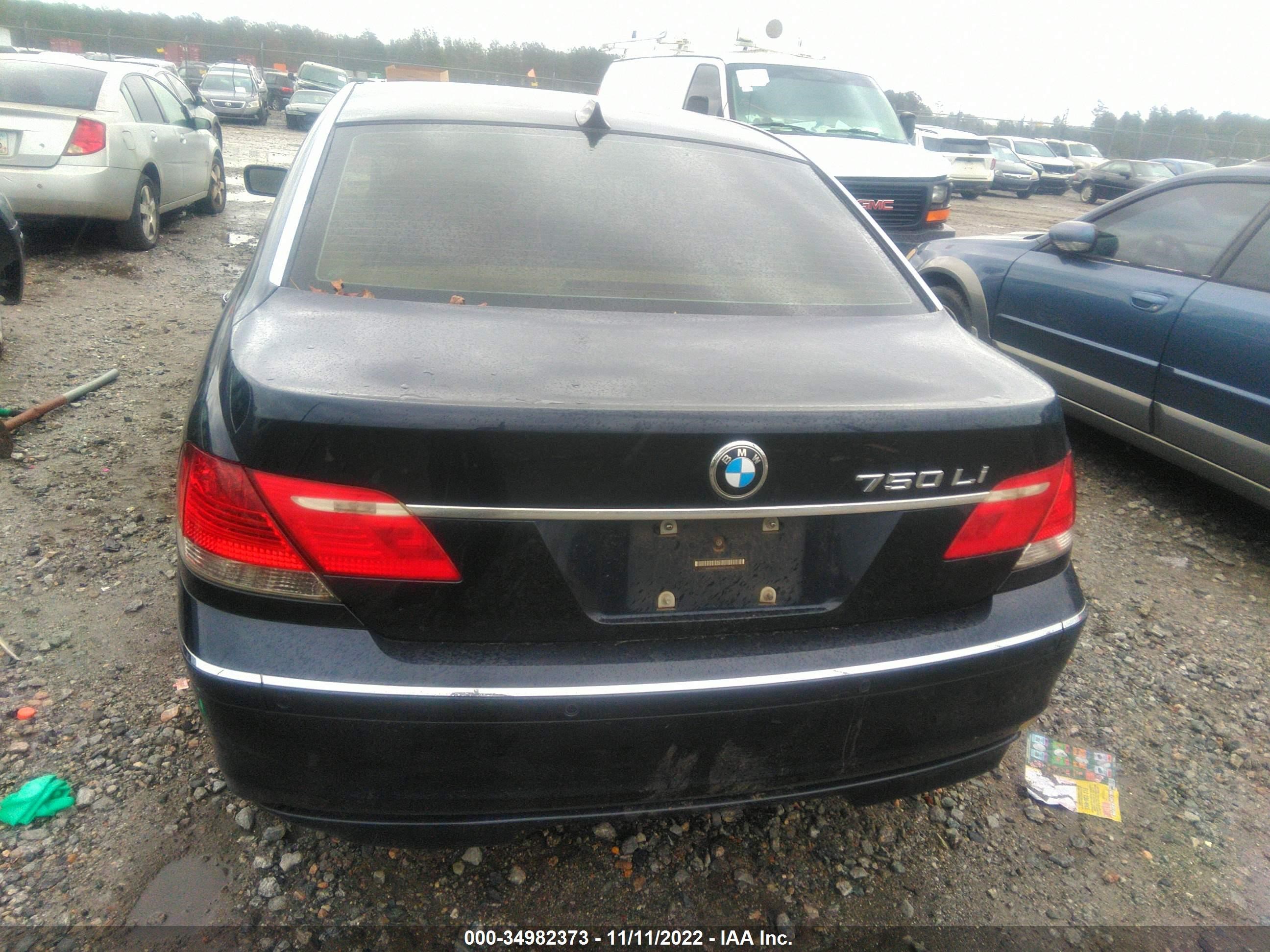 Photo 6 VIN: WBAHN83508DT87743 - BMW 7ER 