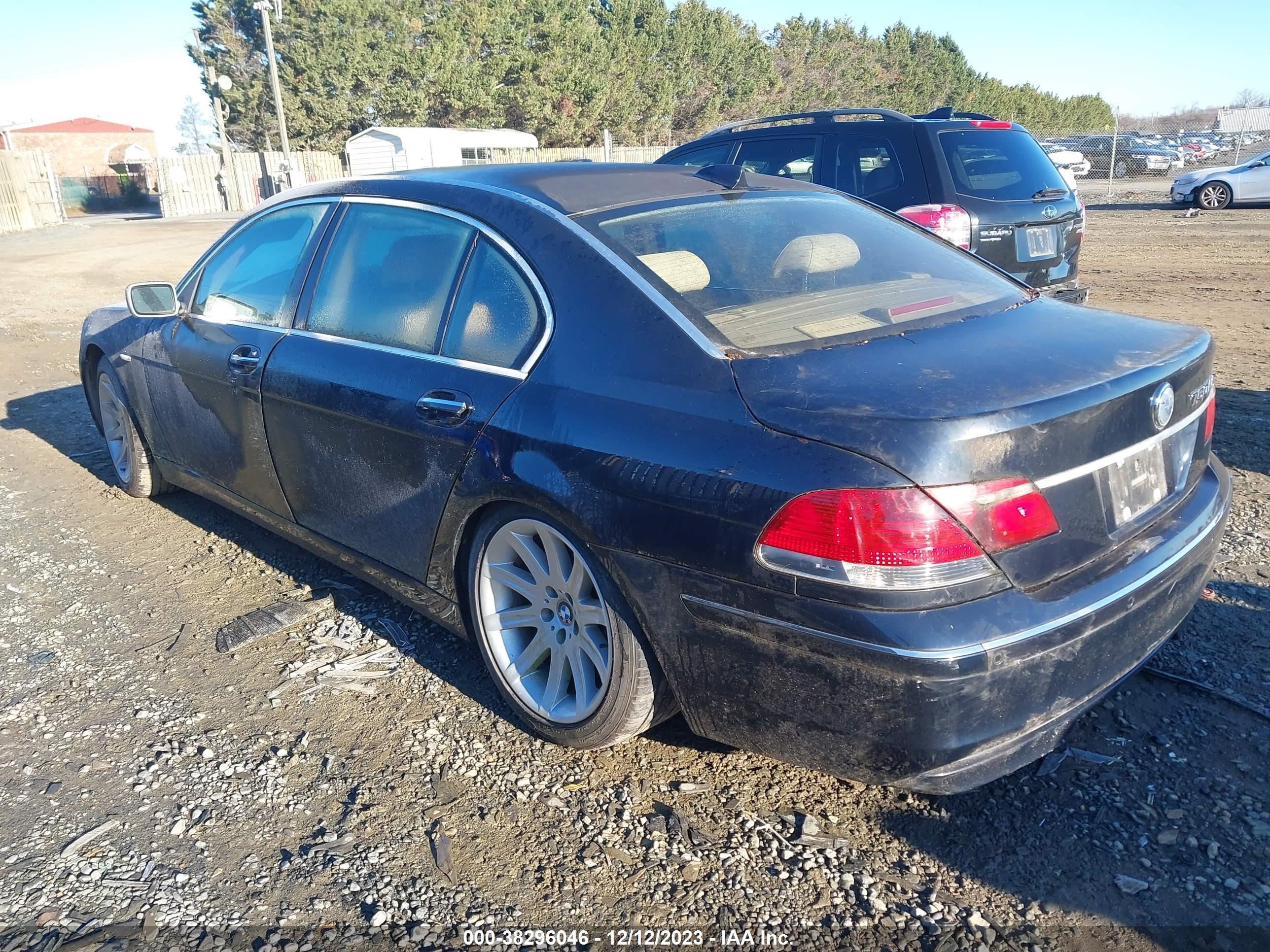 Photo 2 VIN: WBAHN83516DT25944 - BMW 7ER 