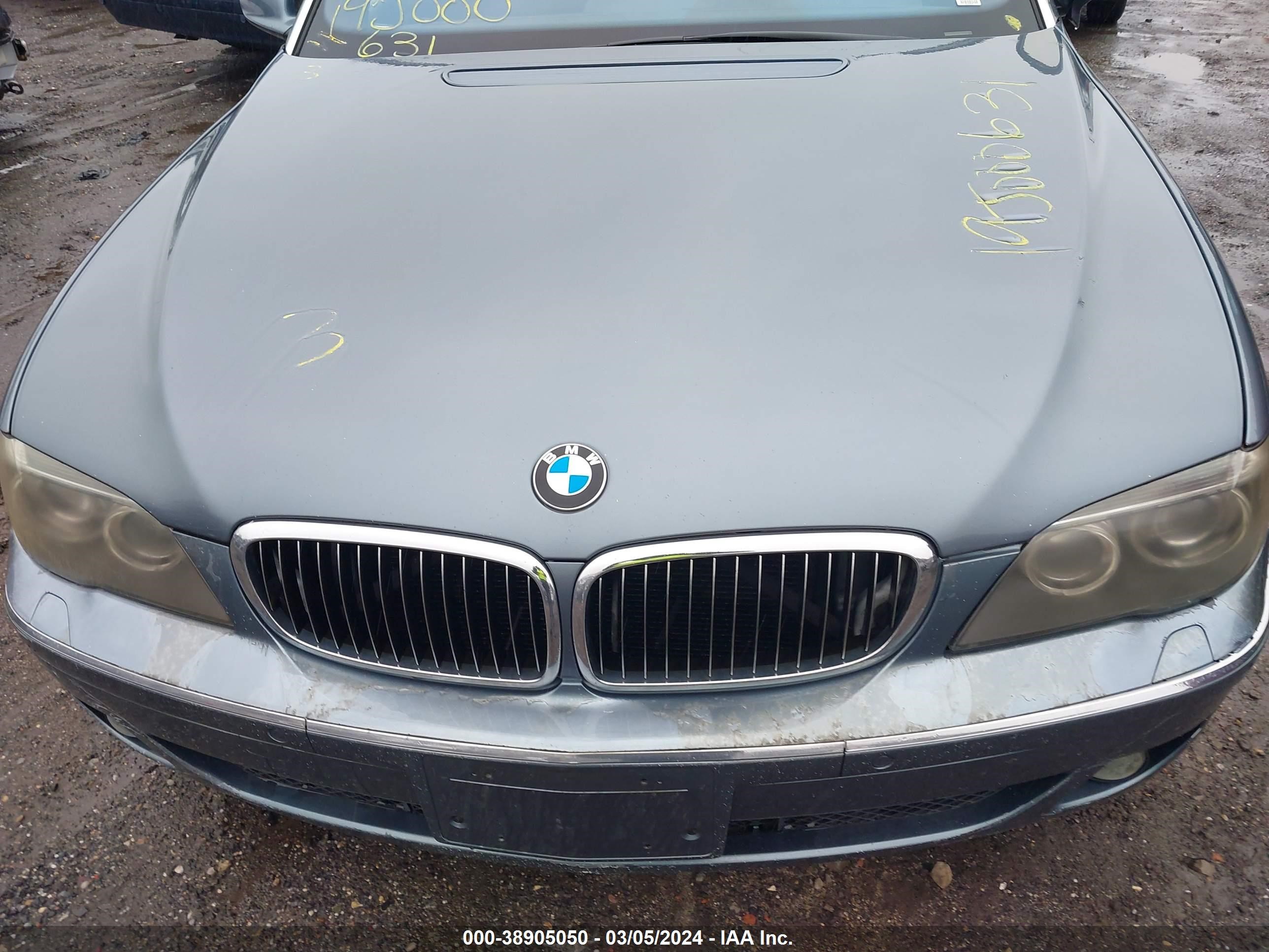 Photo 9 VIN: WBAHN83518DT86469 - BMW 7ER 