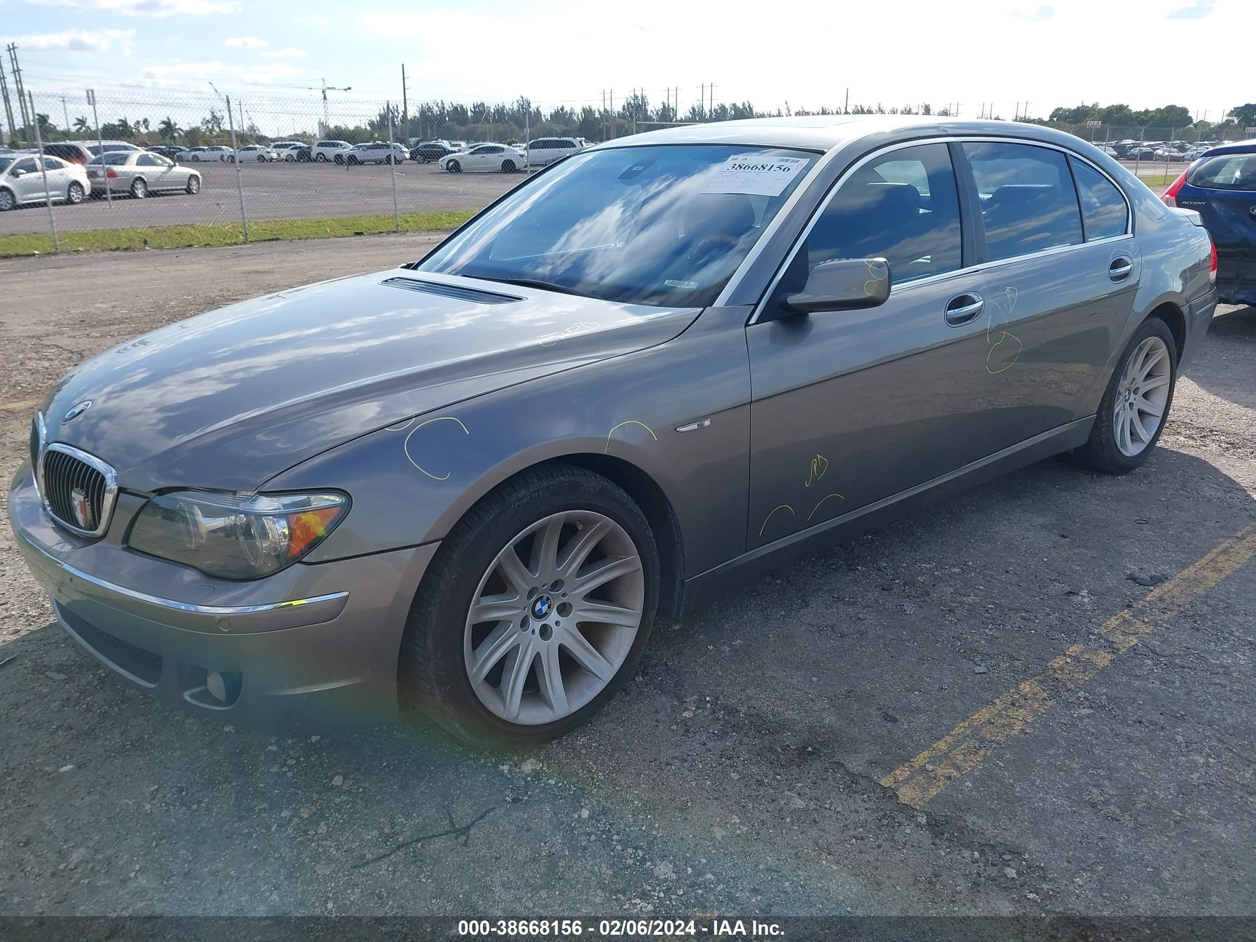 Photo 1 VIN: WBAHN83536DT60369 - BMW 7ER 