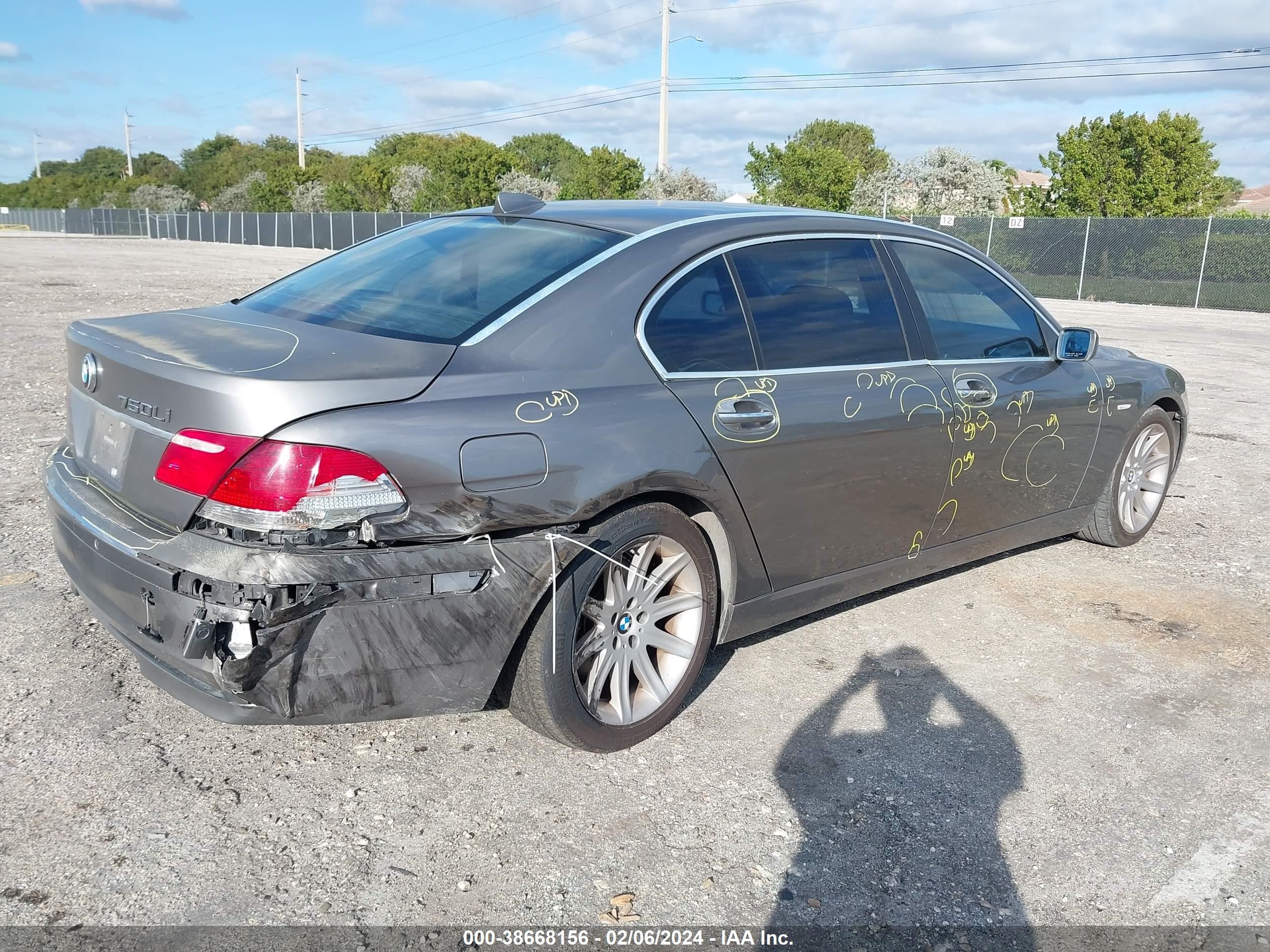 Photo 3 VIN: WBAHN83536DT60369 - BMW 7ER 