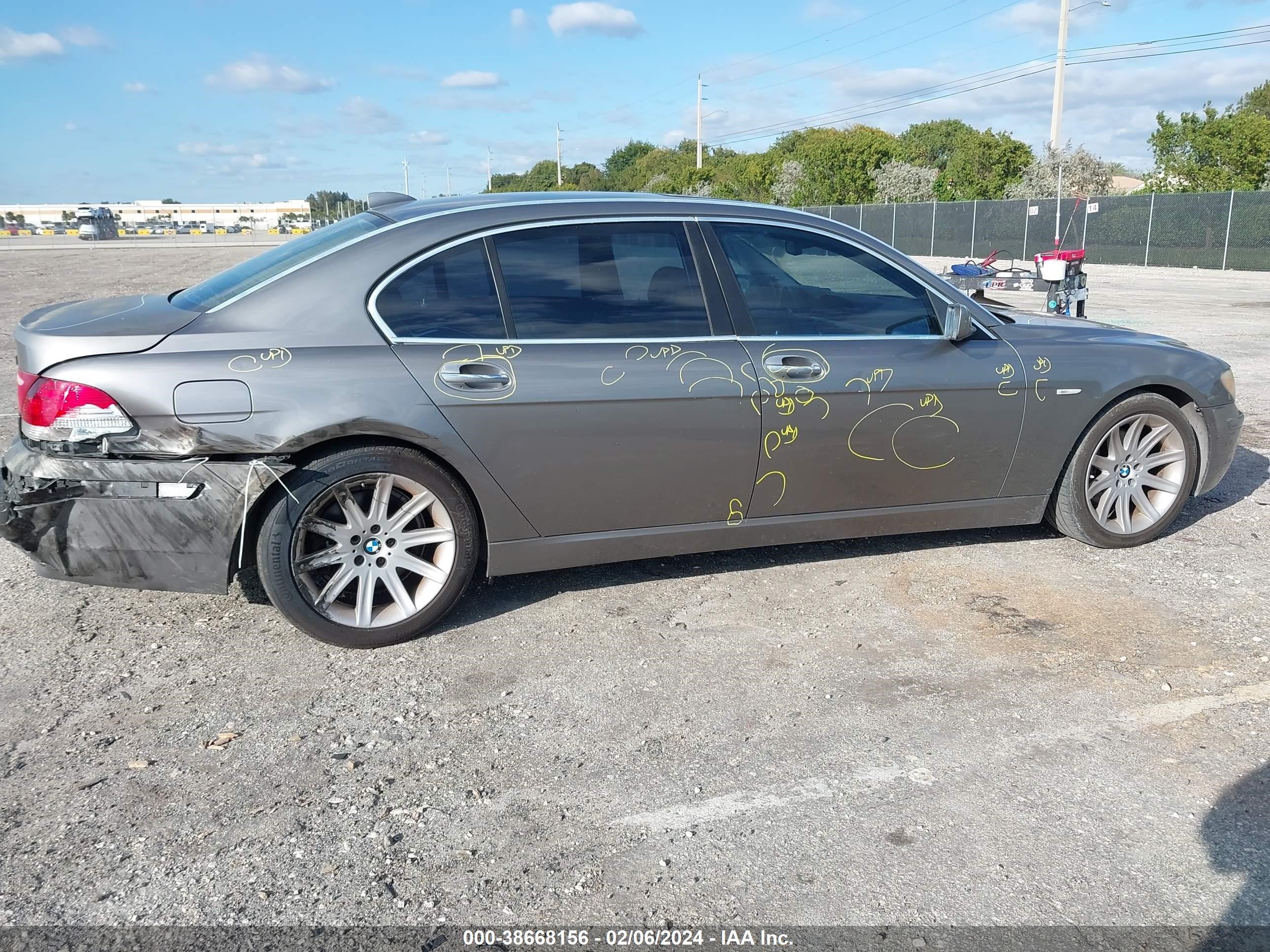 Photo 5 VIN: WBAHN83536DT60369 - BMW 7ER 