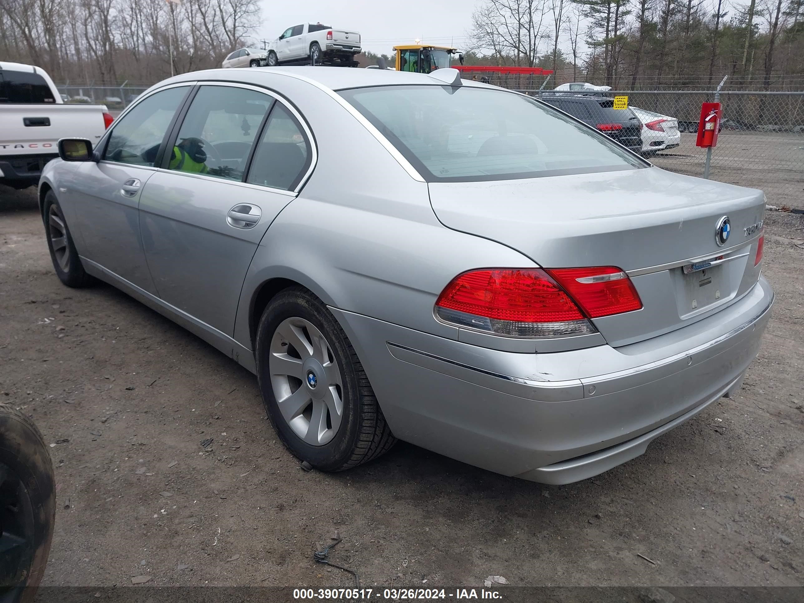 Photo 2 VIN: WBAHN83537DT75889 - BMW 7ER 