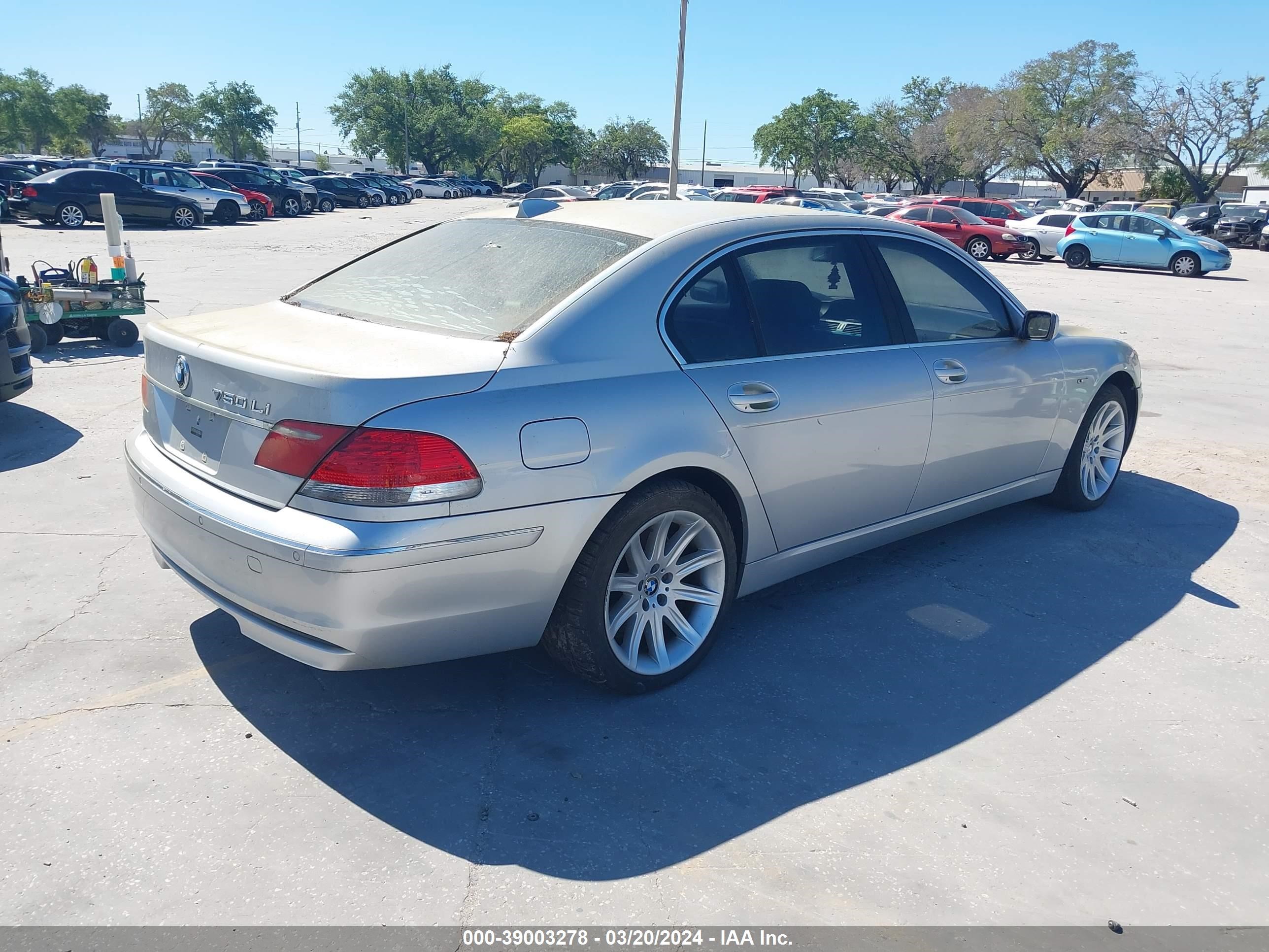 Photo 3 VIN: WBAHN83546BT33889 - BMW 7ER 