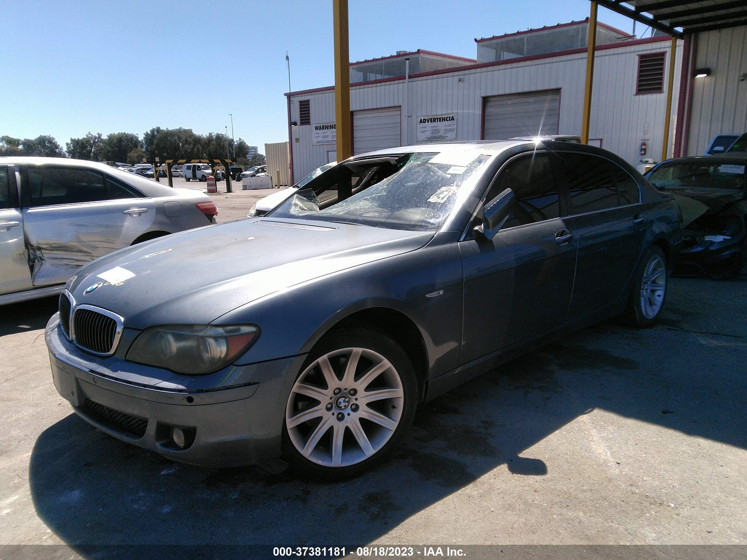 Photo 1 VIN: WBAHN83556DT32296 - BMW 7ER 