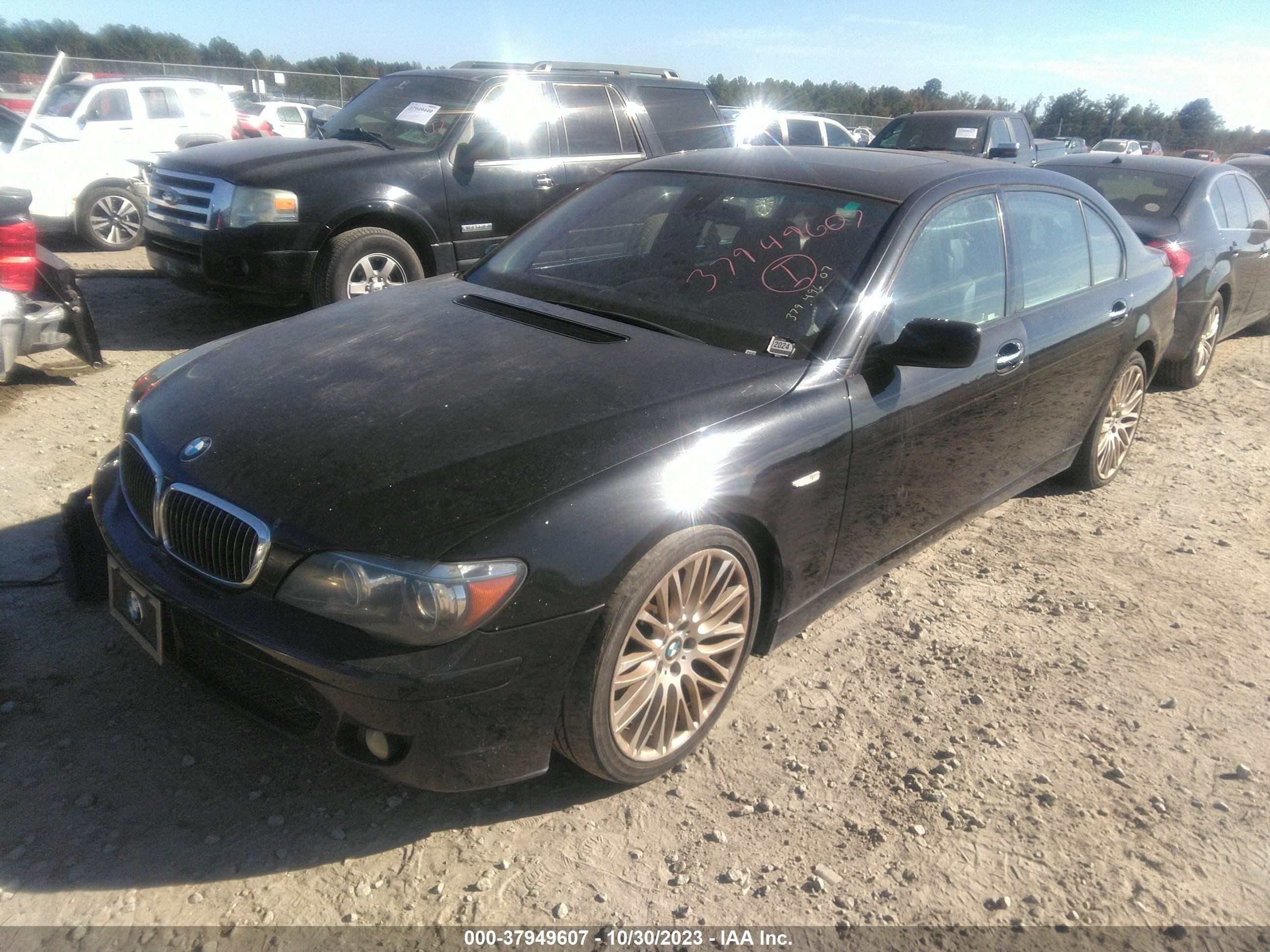 Photo 1 VIN: WBAHN83557DT74288 - BMW 7ER 