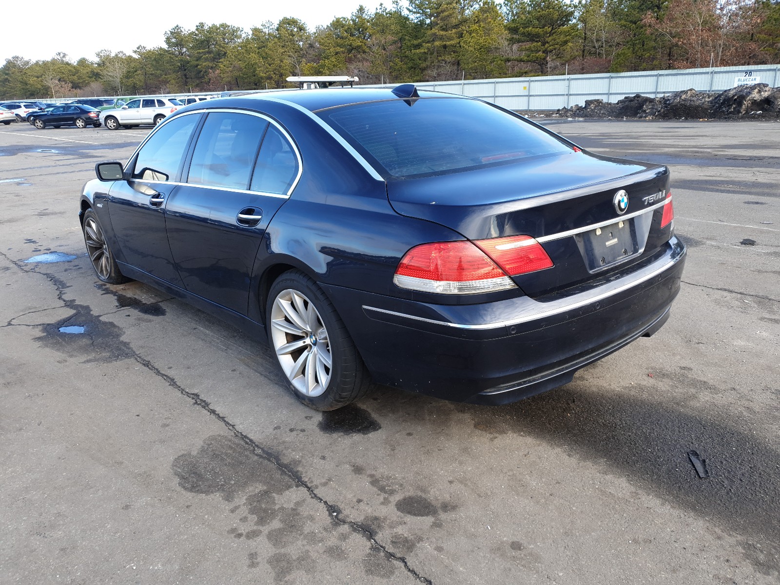 Photo 2 VIN: WBAHN83558DT79816 - BMW 750 LI 