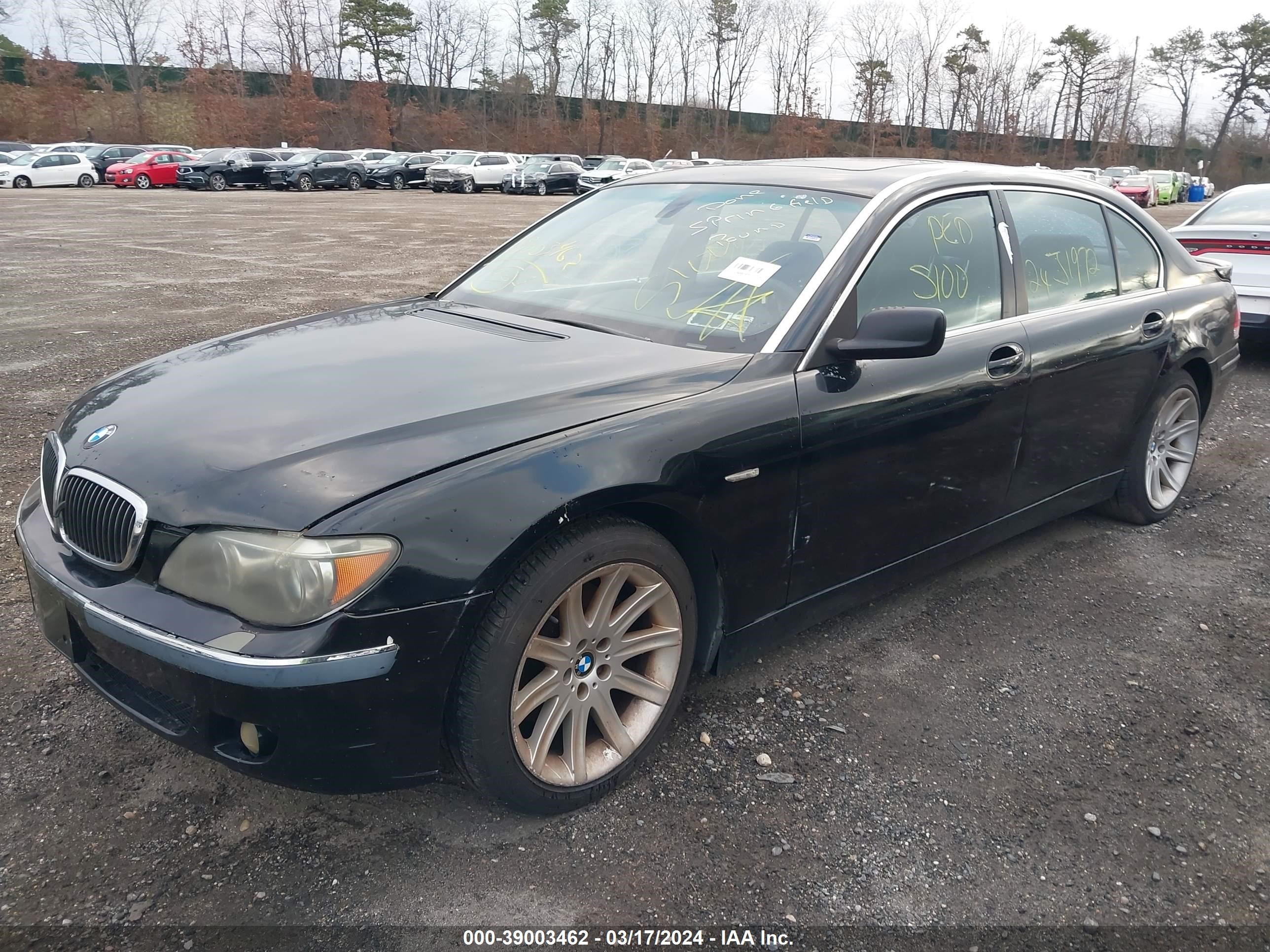 Photo 1 VIN: WBAHN83576DT39430 - BMW 7ER 