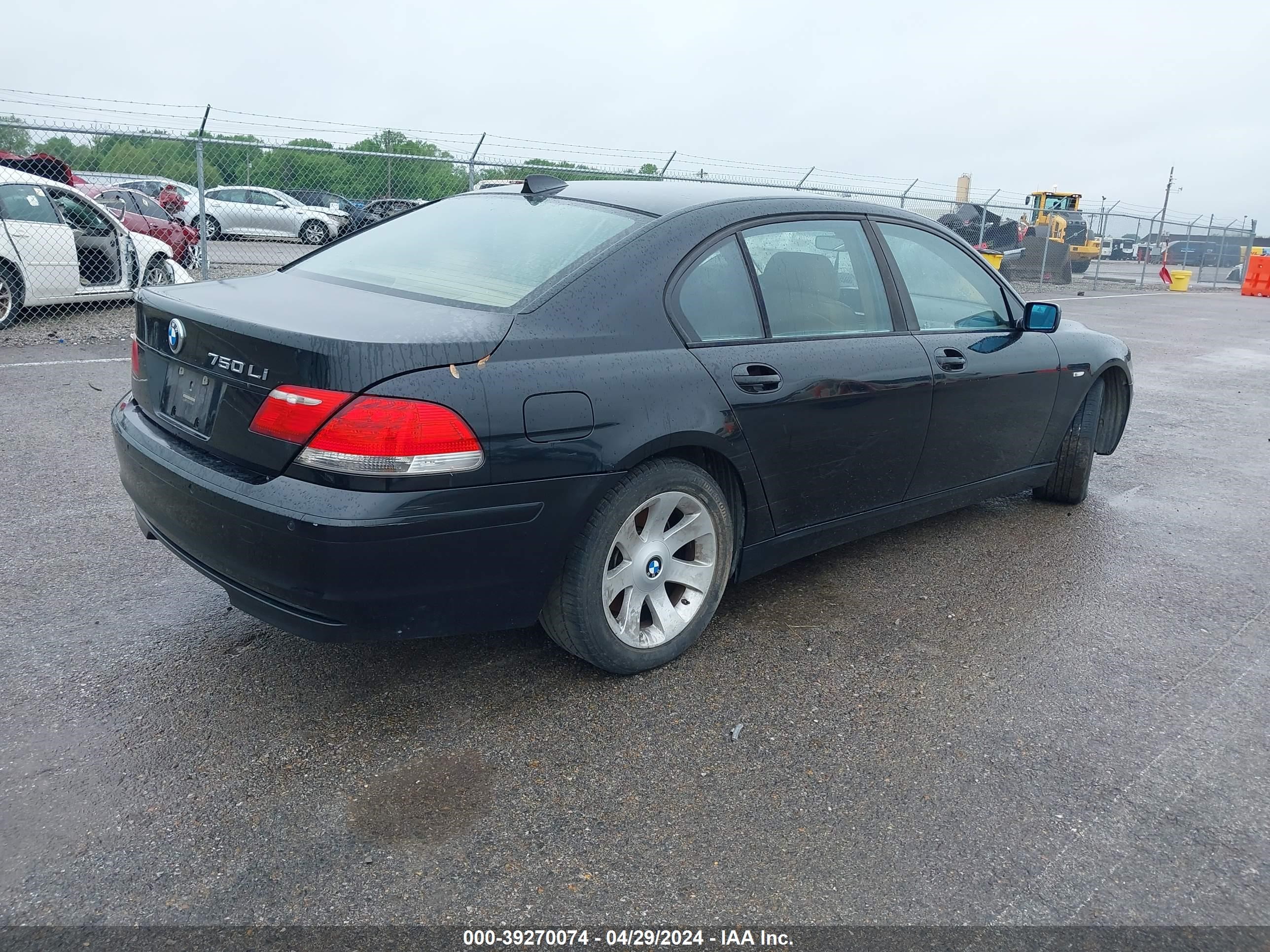 Photo 3 VIN: WBAHN83577DT77192 - BMW 7ER 