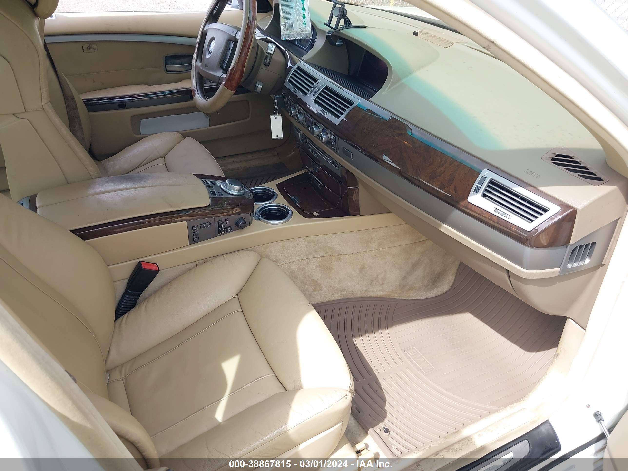 Photo 4 VIN: WBAHN83586DT30316 - BMW 7ER 