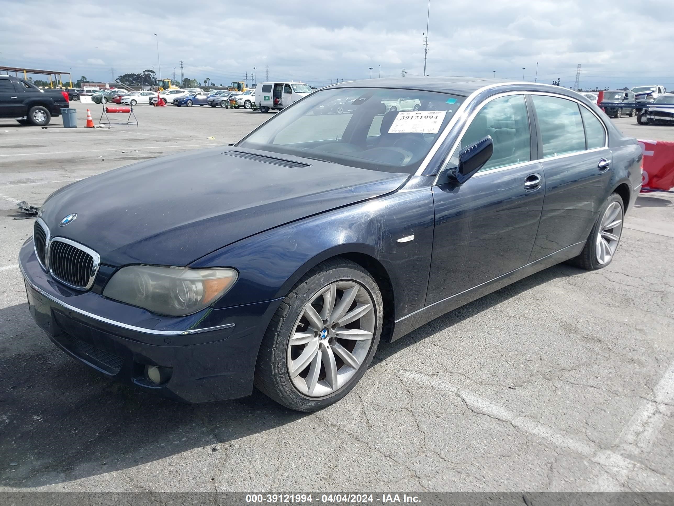 Photo 1 VIN: WBAHN83597DT67330 - BMW 7ER 