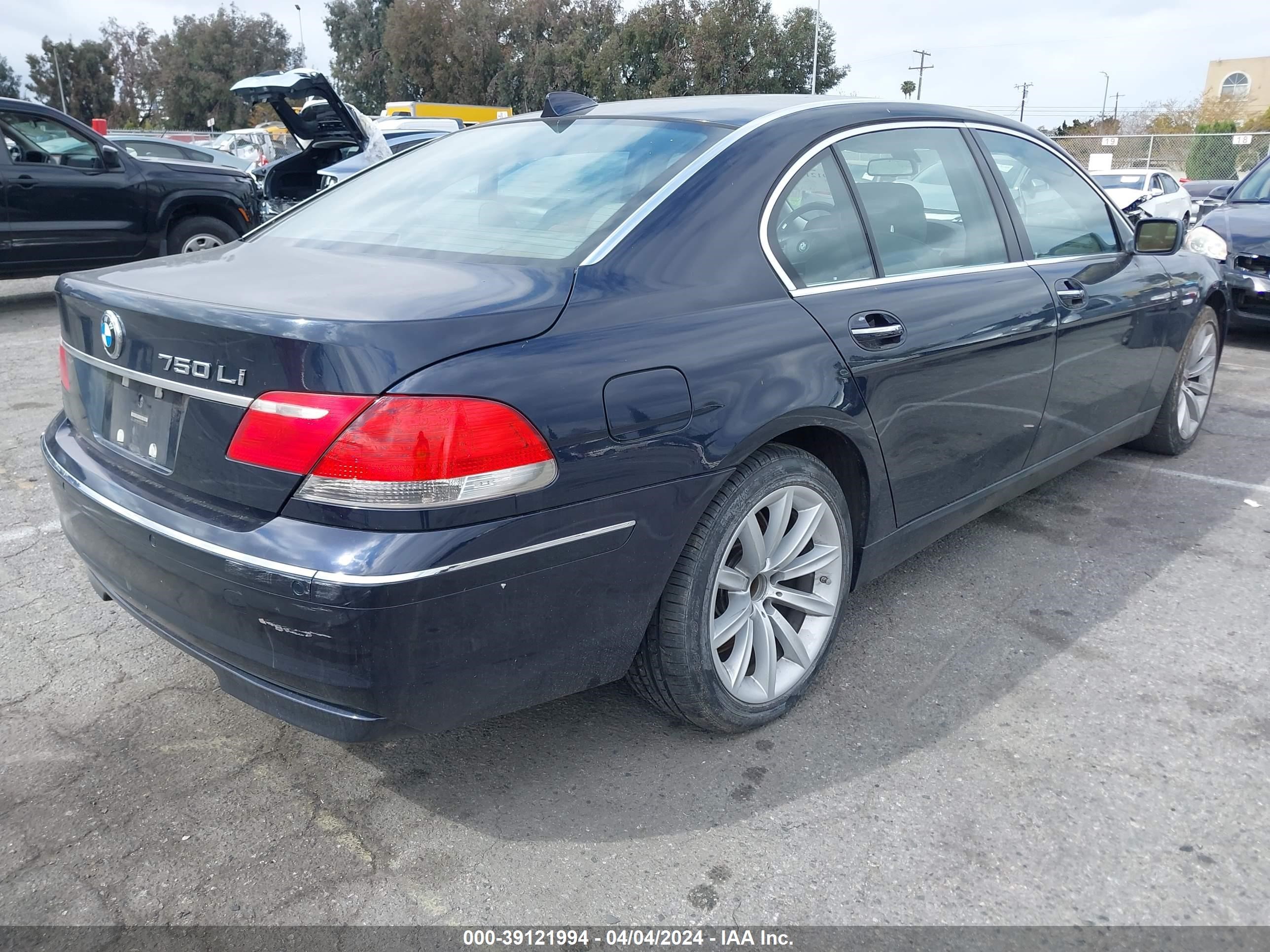 Photo 3 VIN: WBAHN83597DT67330 - BMW 7ER 