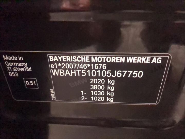 Photo 6 VIN: WBAHT510105J67750 - BMW X1 