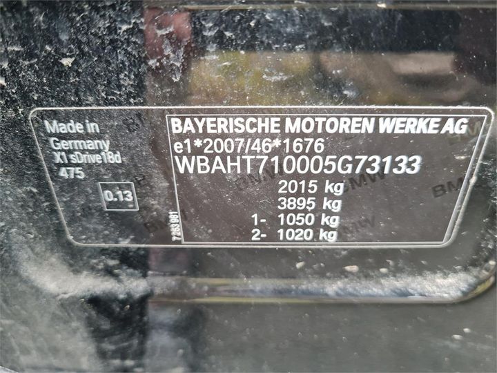 Photo 4 VIN: WBAHT710005G73133 - BMW X1 