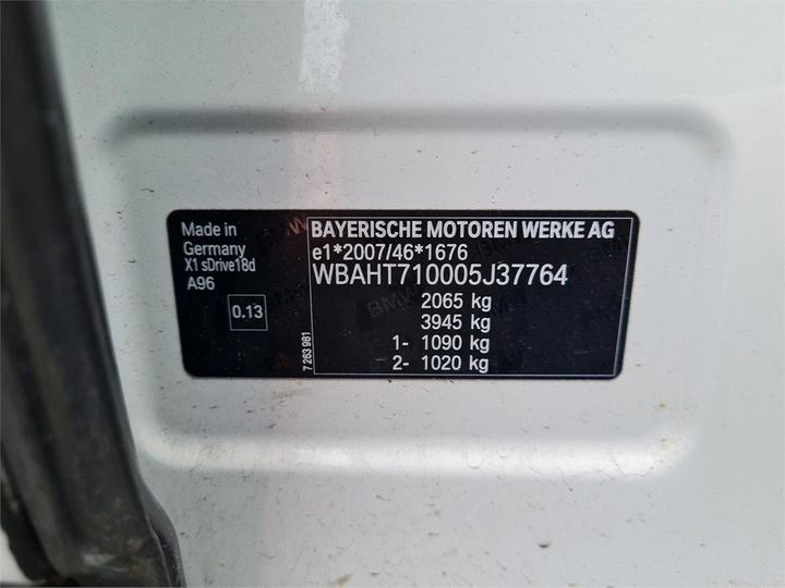 Photo 4 VIN: WBAHT710005J37764 - BMW X1 