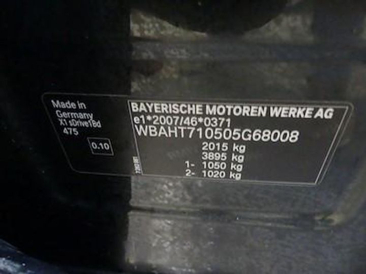 Photo 12 VIN: WBAHT710505G68008 - BMW X1 DIESEL - 2015 