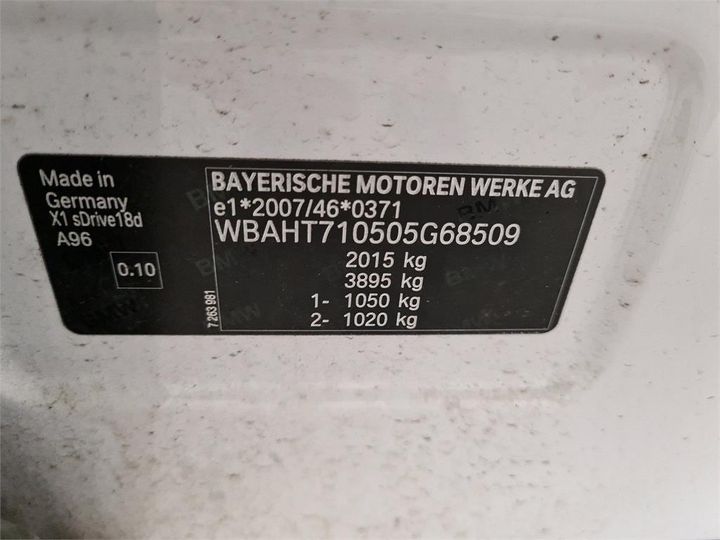 Photo 6 VIN: WBAHT710505G68509 - BMW X1 