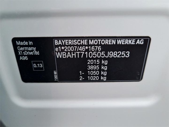 Photo 4 VIN: WBAHT710505J98253 - BMW X1 