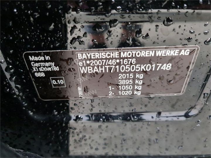 Photo 7 VIN: WBAHT710505K01748 - BMW X1 