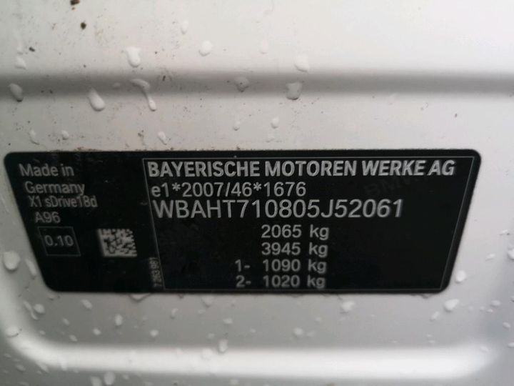 Photo 12 VIN: WBAHT710805J52061 - BMW X1 