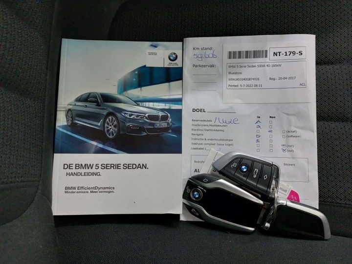 Photo 18 VIN: WBAJA51040G874031 - BMW 5 SERIE SEDAN 