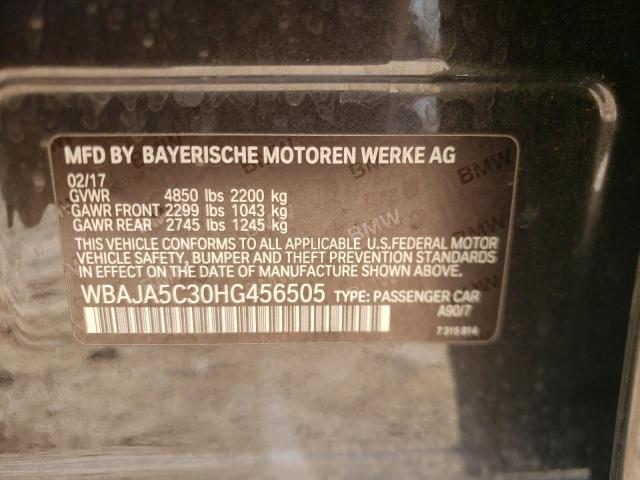 Photo 9 VIN: WBAJA5C30HG456505 - BMW BMW M5 