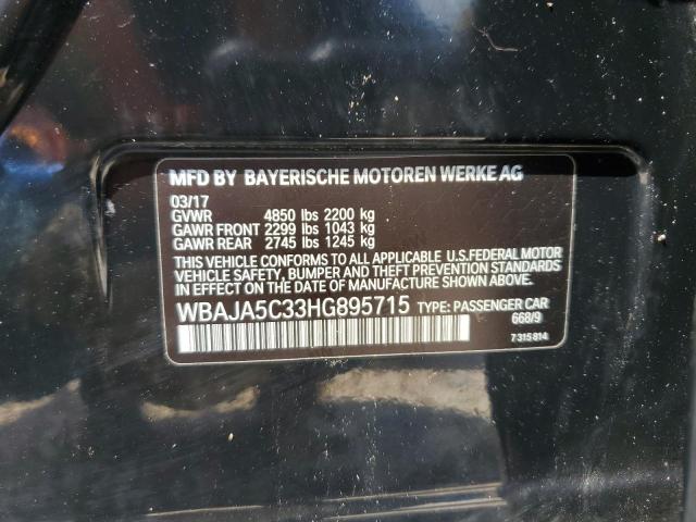 Photo 11 VIN: WBAJA5C33HG895715 - BMW 530 I 